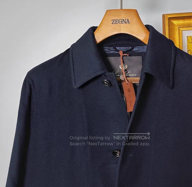 Loro Piana Loro Piana Full Cashmere Lapel Jacket Size US L / EU 52-54 / 3 - 2 Thumbnail