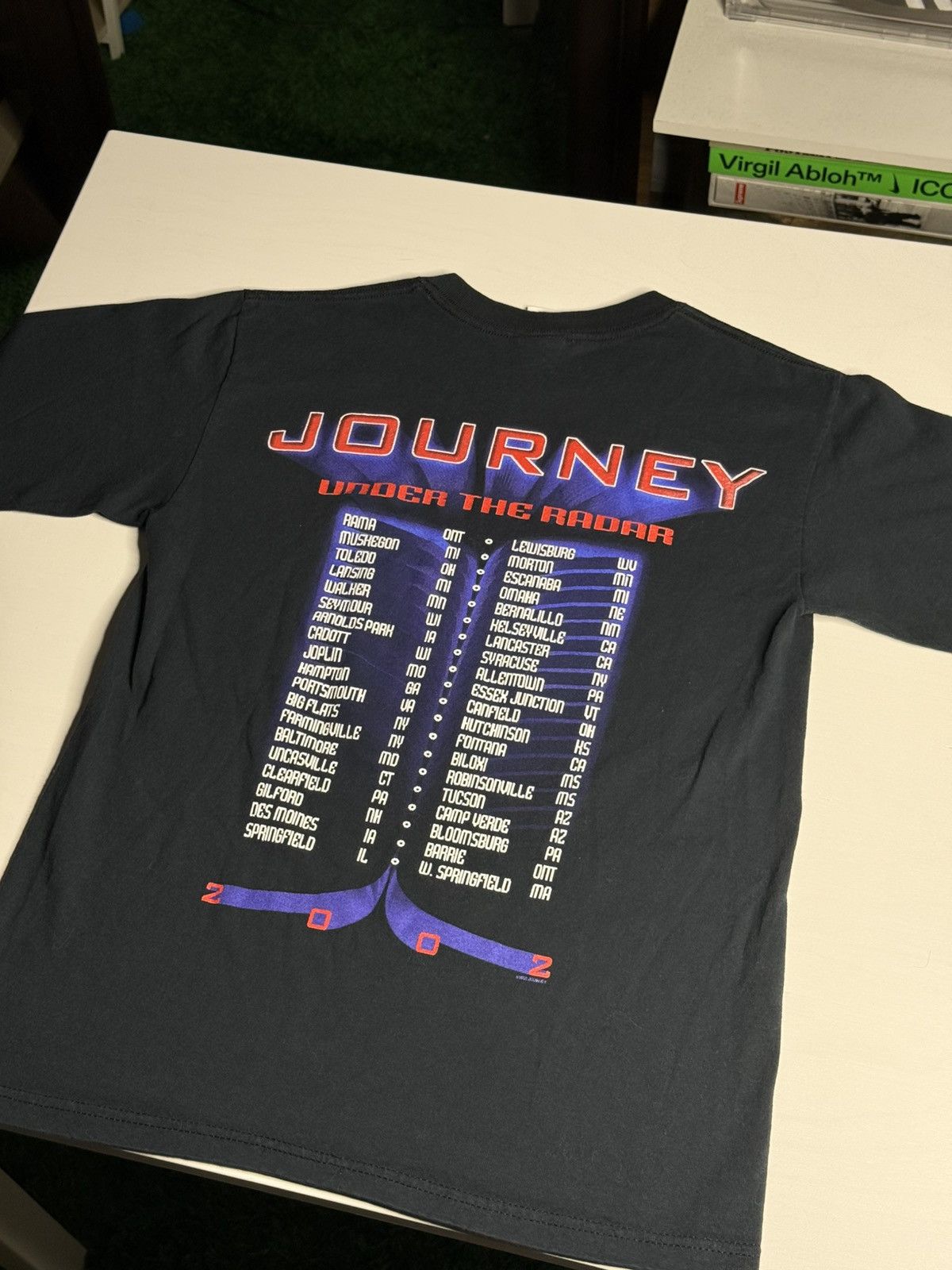 Vintage VINTAGE 2002 Jouney Tour Tee “Black” [M] PREOWNED Size US M / EU 48-50 / 2 - 2 Thumbnail