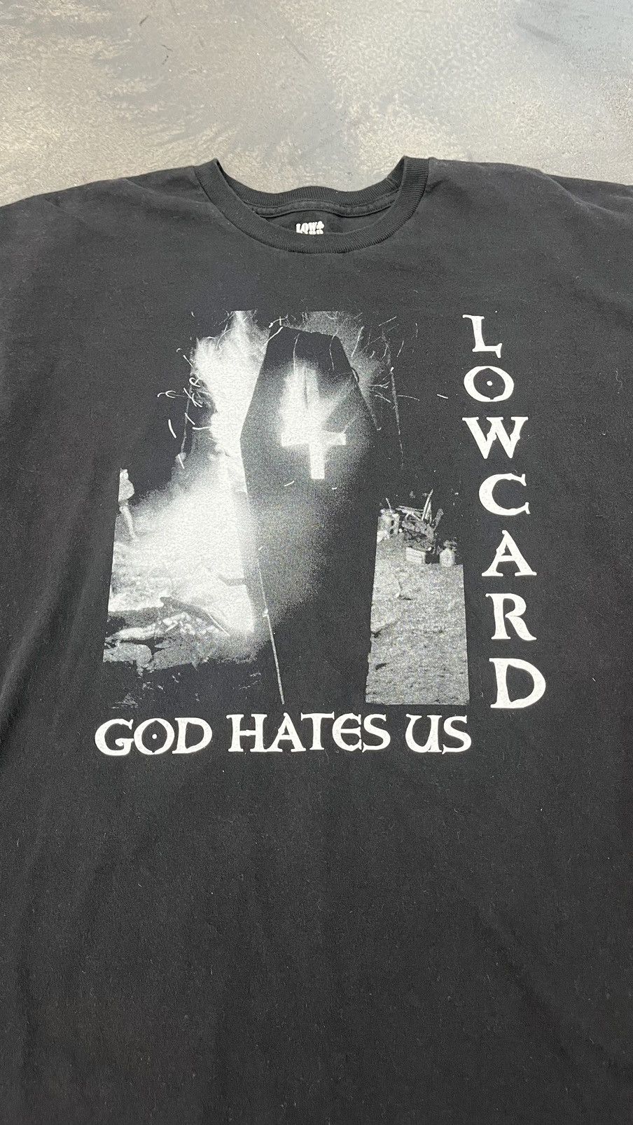 Other Lowcard Magazine God Hates Us T Shirt RARE Large Size US L / EU 52-54 / 3 - 1 Thumbnail