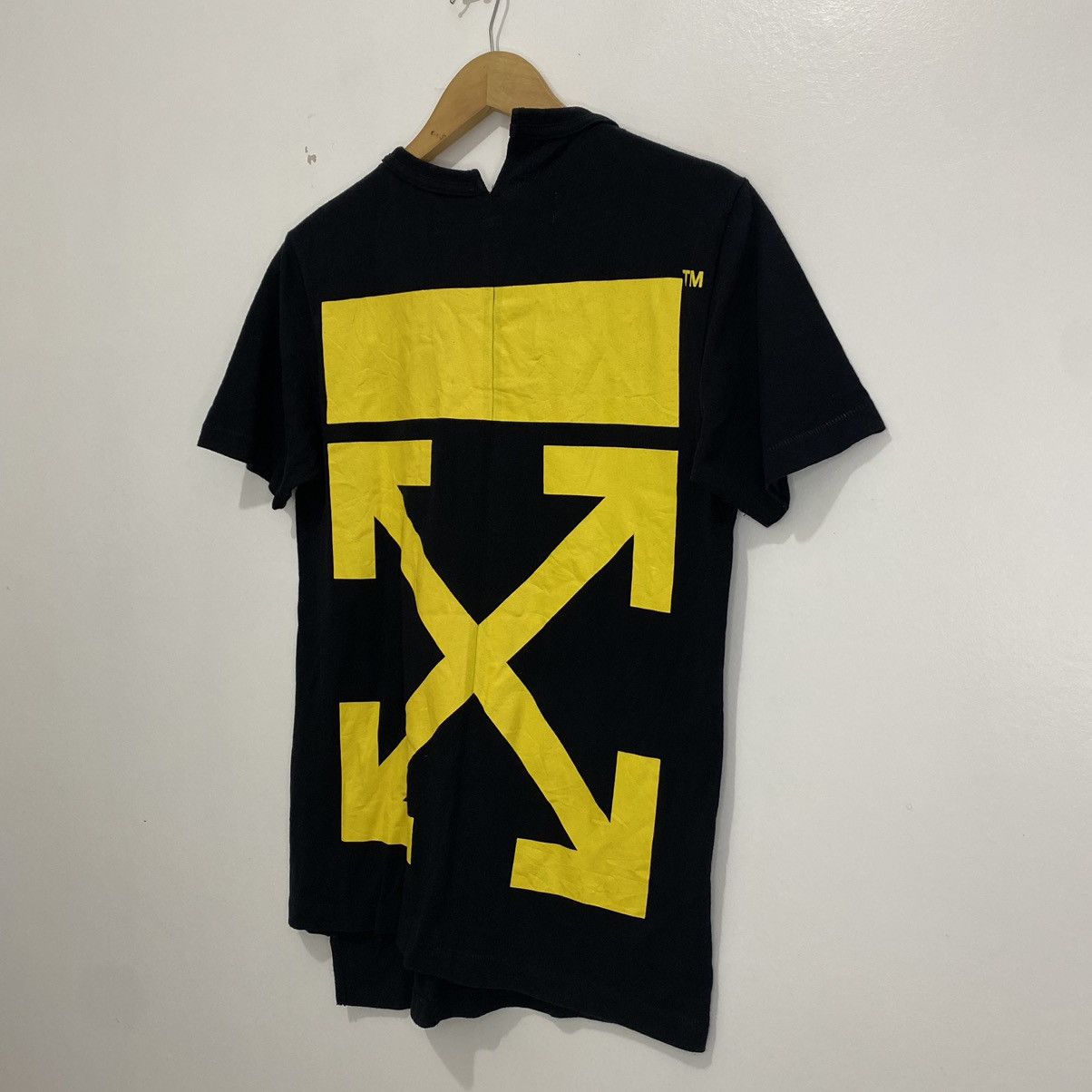 Off-White Off White Moto Spliced Tee Size US XXS / EU 40 - 5 Thumbnail