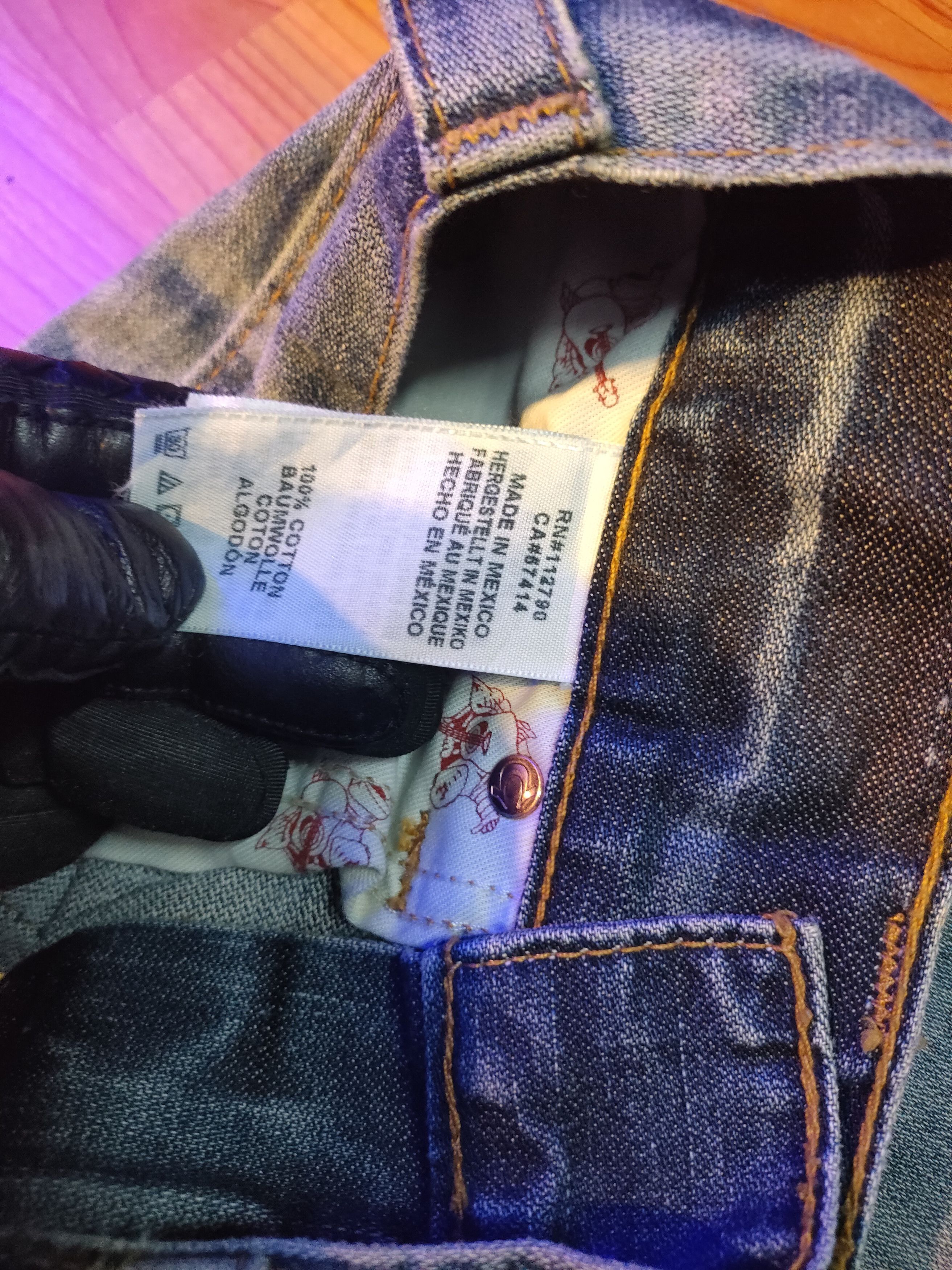 If Six Was Nine × Robins Jeans × True Religion True Religion Section Straight Jeans Size US 31 - 5 Thumbnail