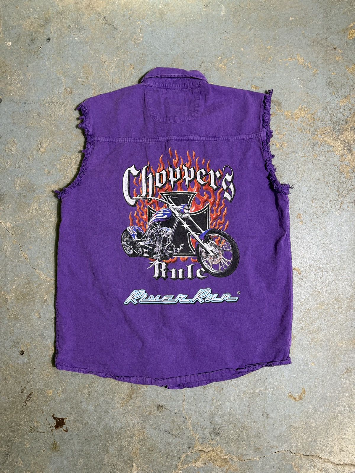 West Coast Choppers Vintage Choppers Biker Vest Size US M / EU 48-50 / 2 - 4 Thumbnail