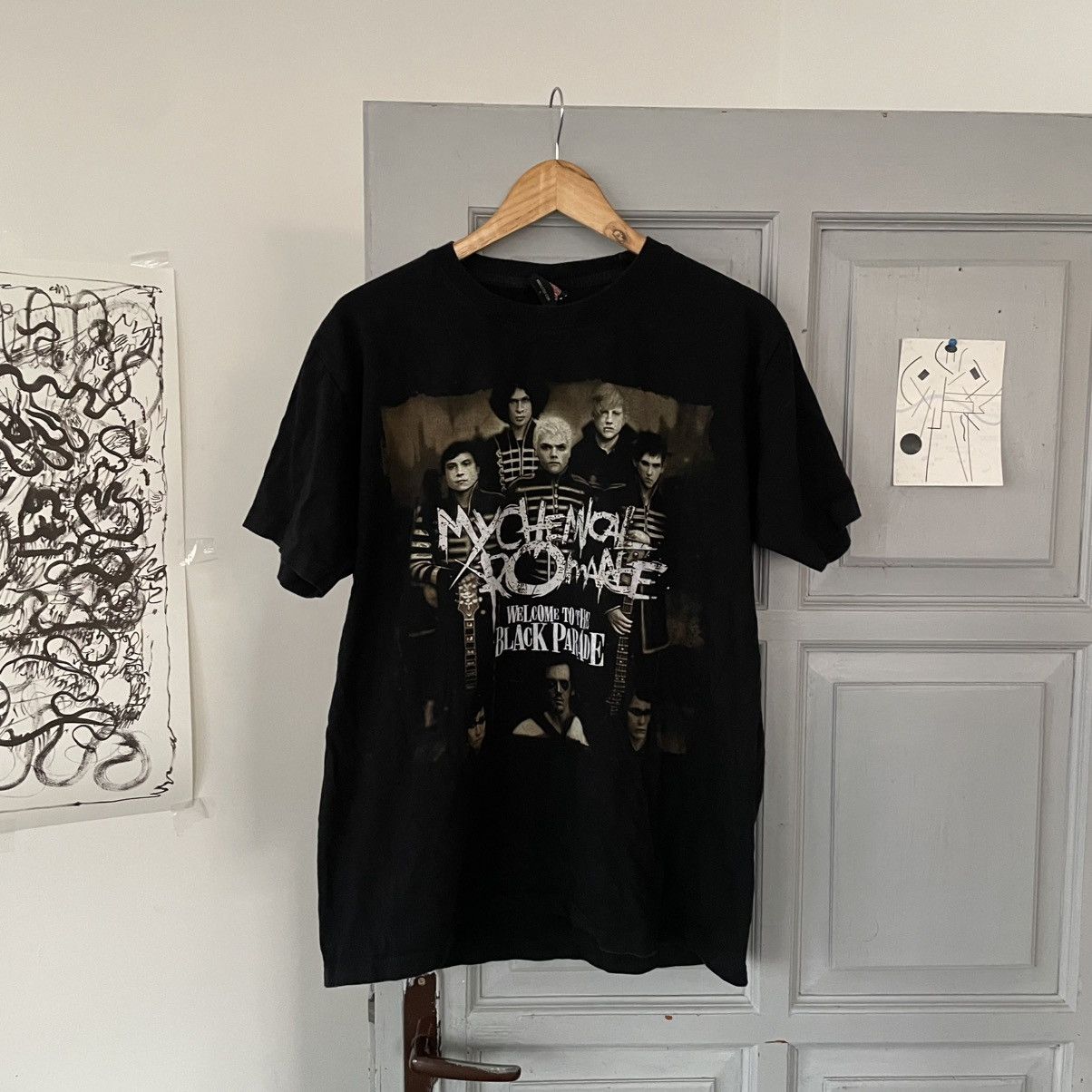 Band Tees × Vintage My Chemical Romance 00’s Emo Punk Band Photo Print T-shirt Size US L / EU 52-54 / 3 - 2 Thumbnail