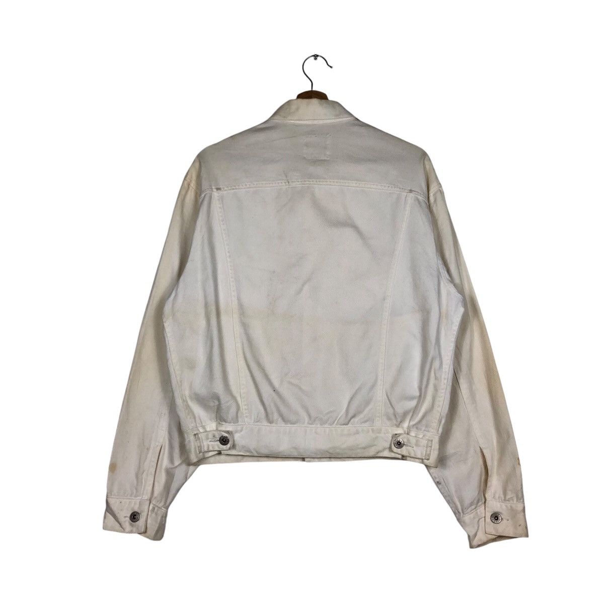 Japanese Brand 📌Vintage Denim Cropped Biker Jacket Jungle Storm Size US M / EU 48-50 / 2 - 9 Thumbnail