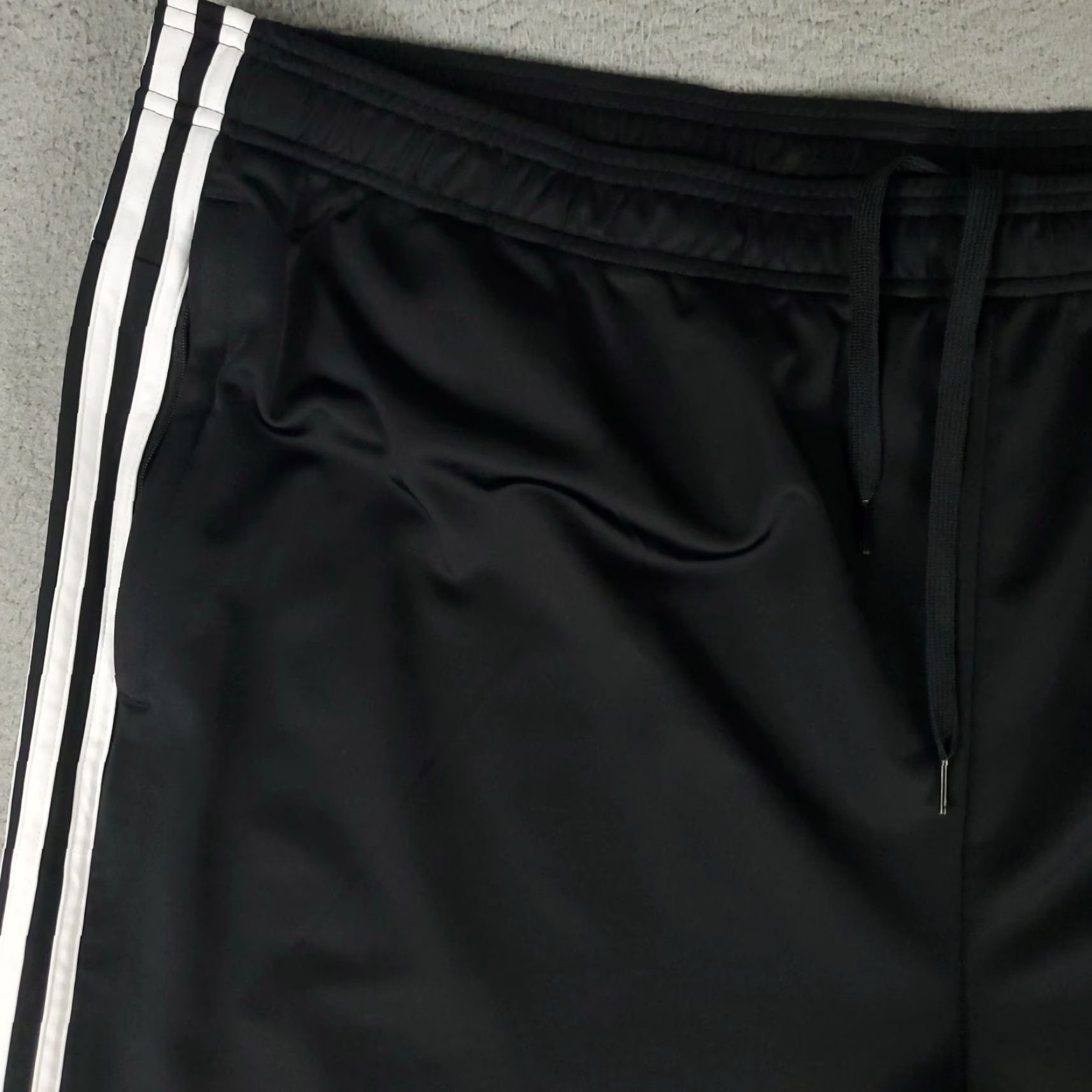 Adidas Adidas Pants Men 4XLT Black Jogger Sweatpants Size US 39 - 2 Thumbnail
