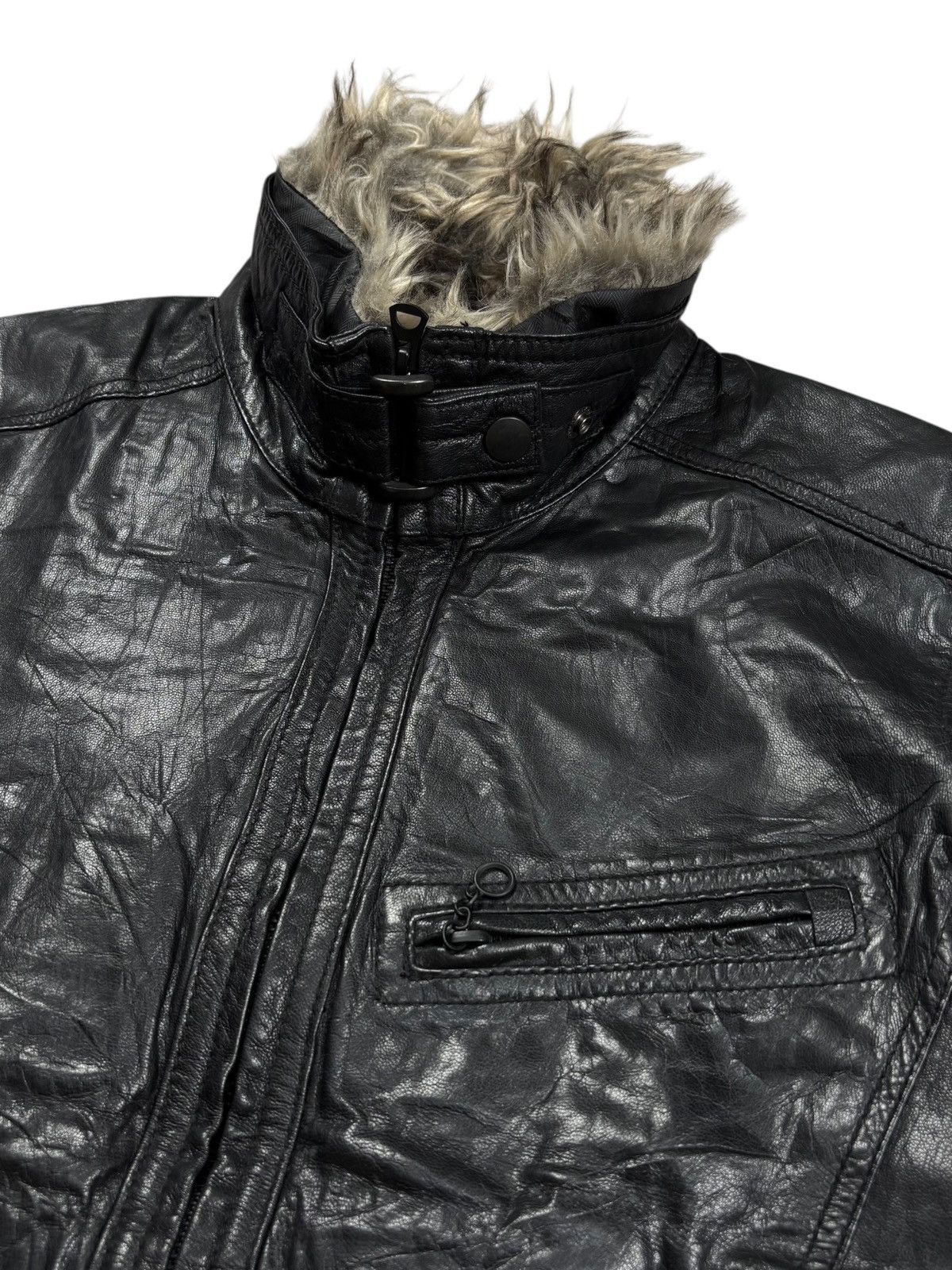 Tete Homme 2000s Tete Homme - Trim Fur Collar Vkei Style Jacket Size US M / EU 48-50 / 2 - 9 Thumbnail