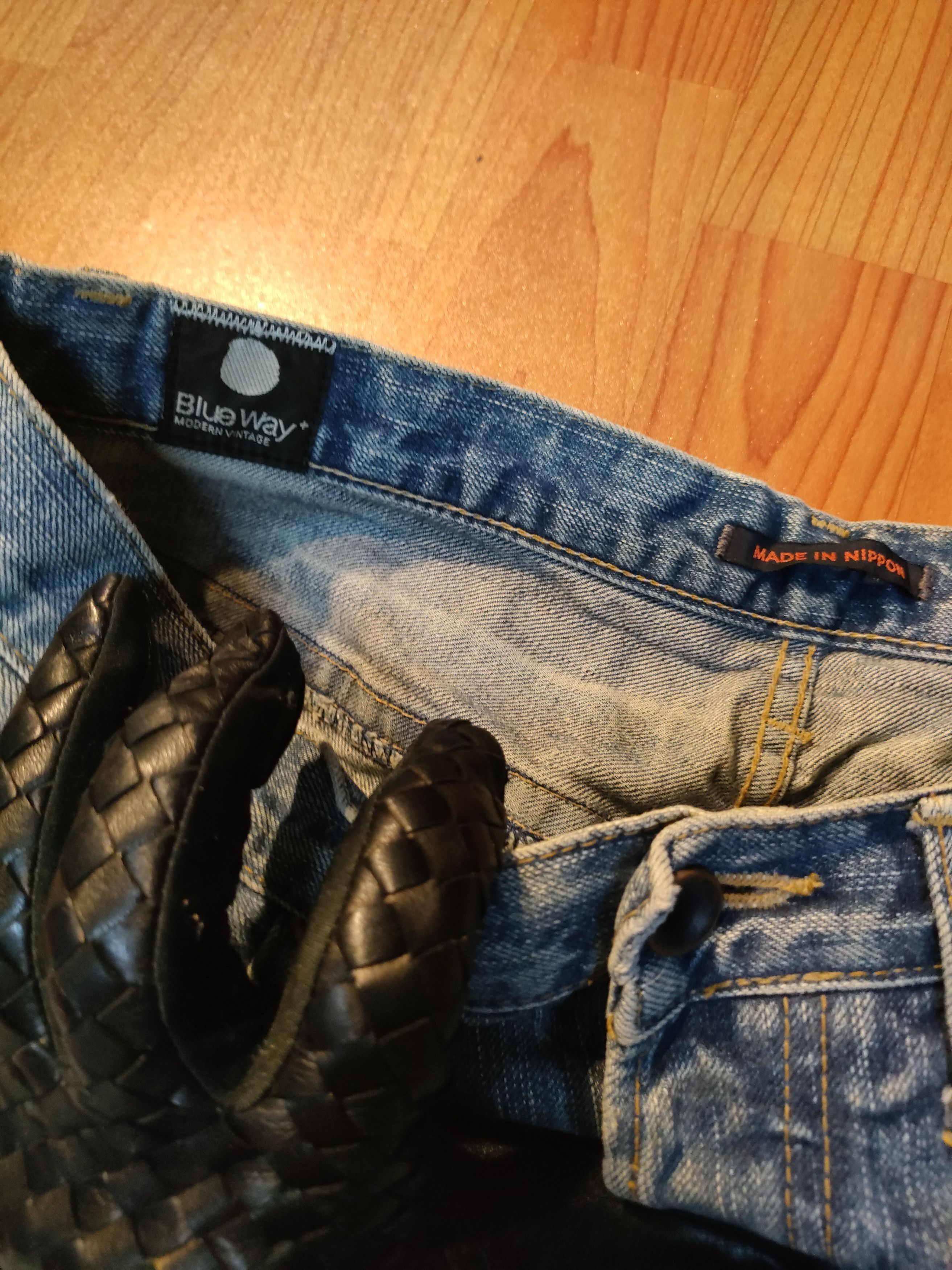 Blue Blue Japan × If Six Was Nine Distressed Blueway Japanese Brand Jeans Size US 32 / EU 48 - 5 Thumbnail