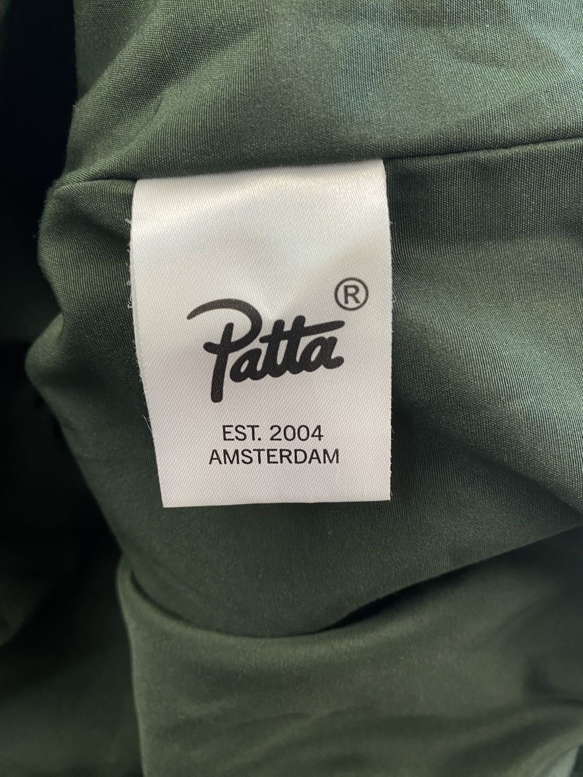 Patta Patta Green Corduroy Jacket with Two Front Pocket Size: L Size US L / EU 52-54 / 3 - 6 Thumbnail