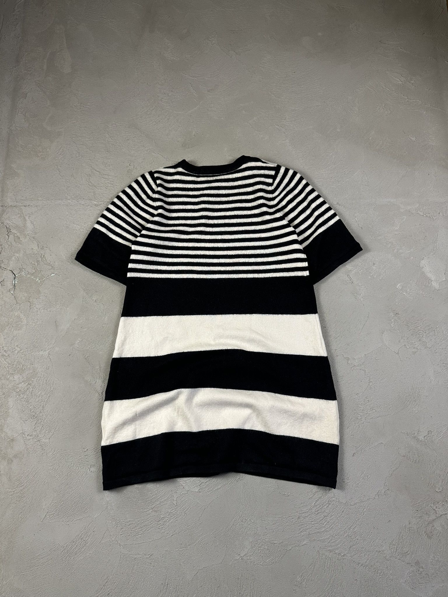 Designer × Japanese Brand × Marimekko Marimekko Wool Knit Stripped T-shirt Size US S / EU 44-46 / 1 - 1 Thumbnail