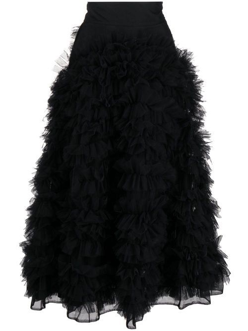 image of Dior O1W1Db10124 Skirt In Black, Women's