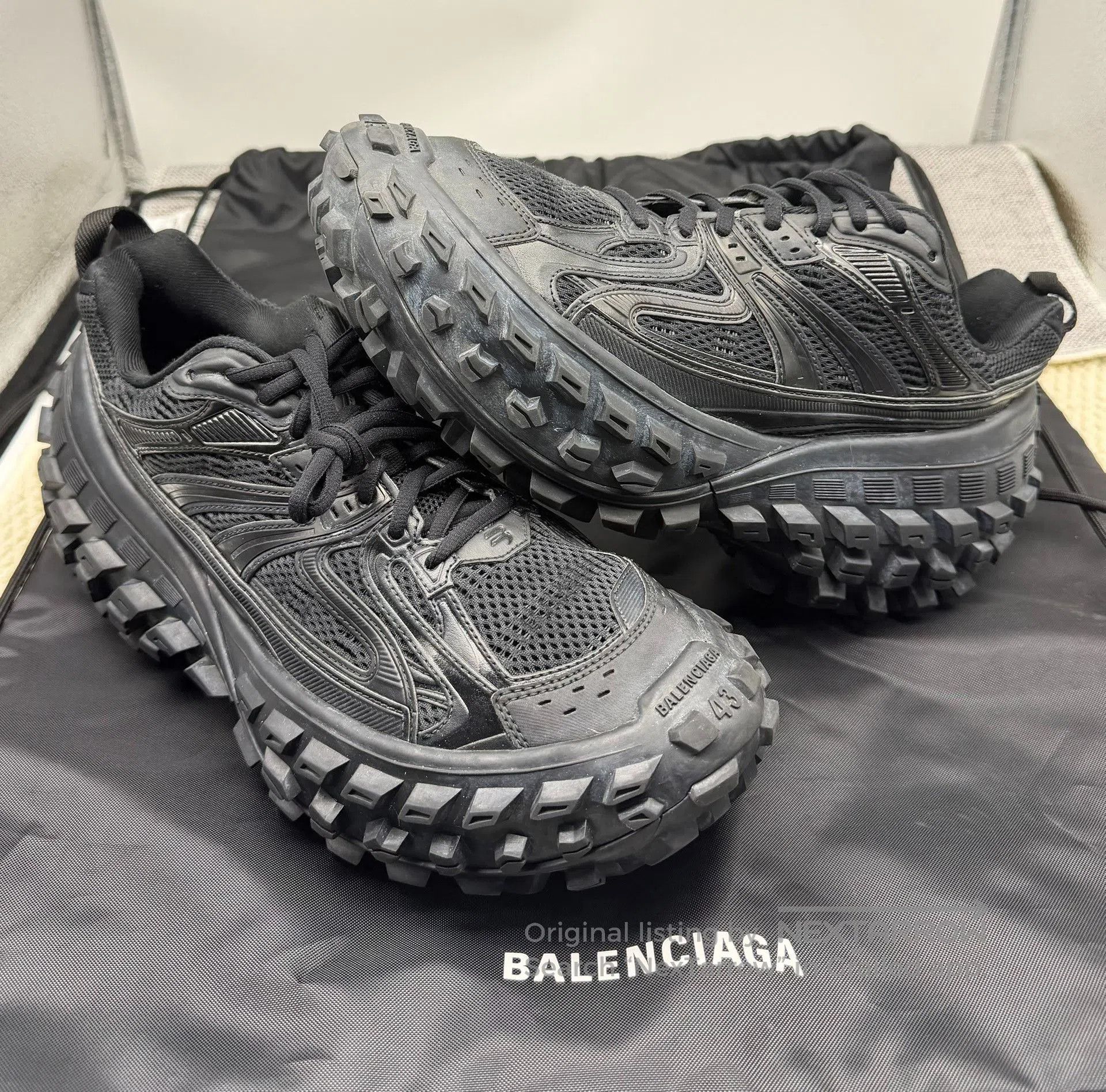 Balenciaga Balenciaga arena black size 42 (fits 43) | Grailed