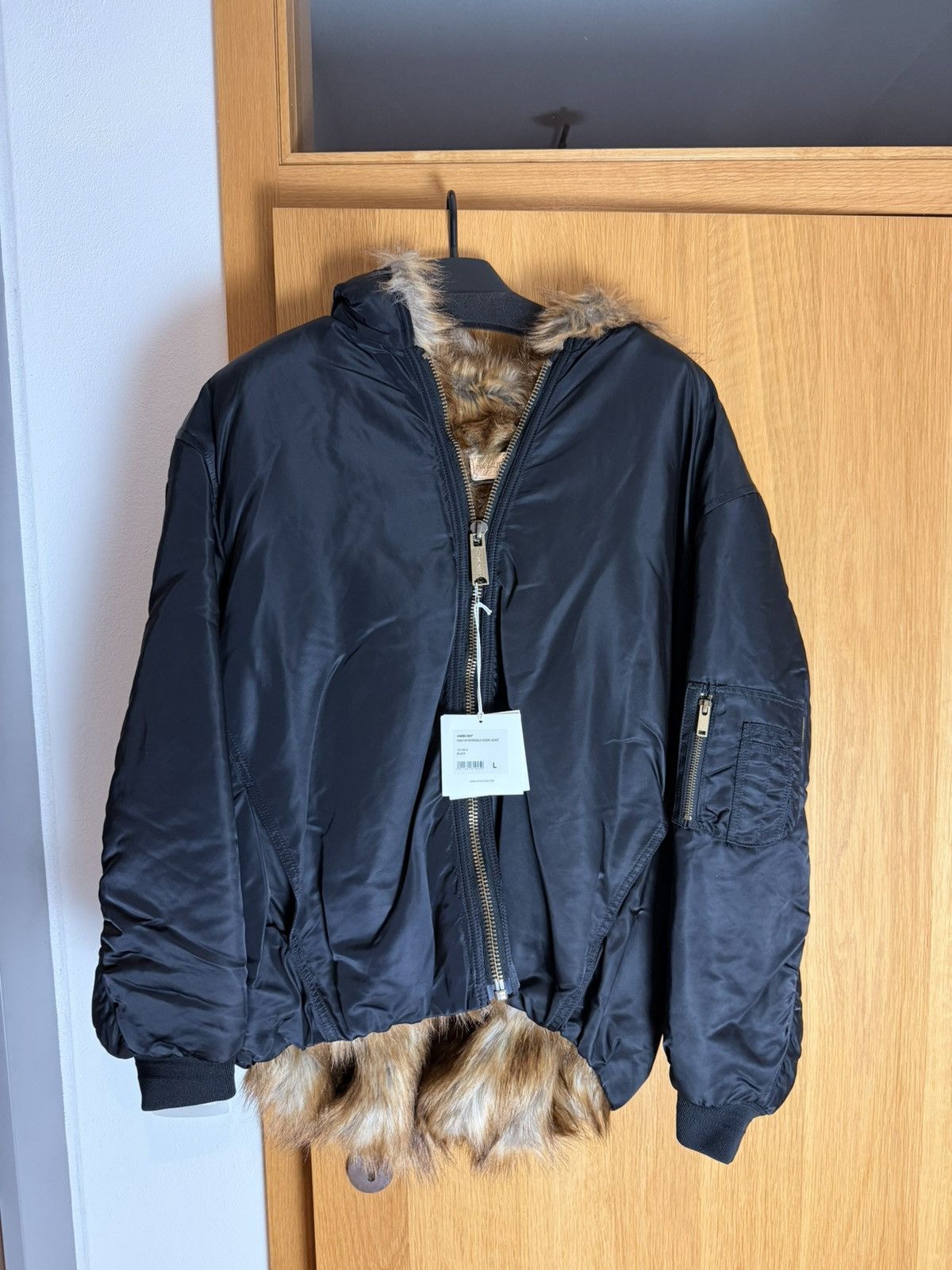 Ambush Design Ambush Fake Fur Reversible Hoodie Jacket Size US L / EU 52-54 / 3 - 3 Thumbnail