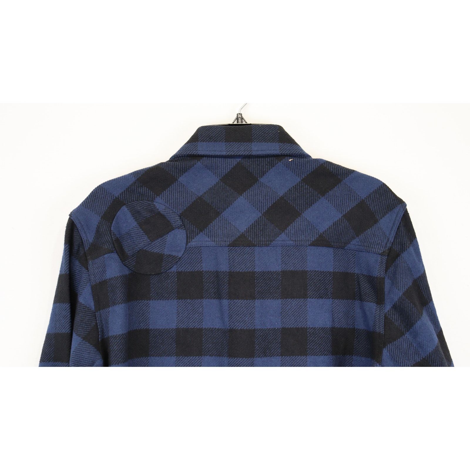 Off-White o1rshd1 Special Flannel Shirt in Black/Blue Size US M / EU 48-50 / 2 - 12 Thumbnail
