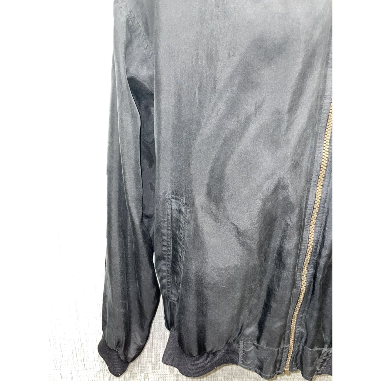 Vintage VINTAGE Imprints LightWear Jacket Zip Down Men XL Black Slik 100% Down Lightweight Men’s XL Size US XL / EU 56 / 4 - 3 Thumbnail