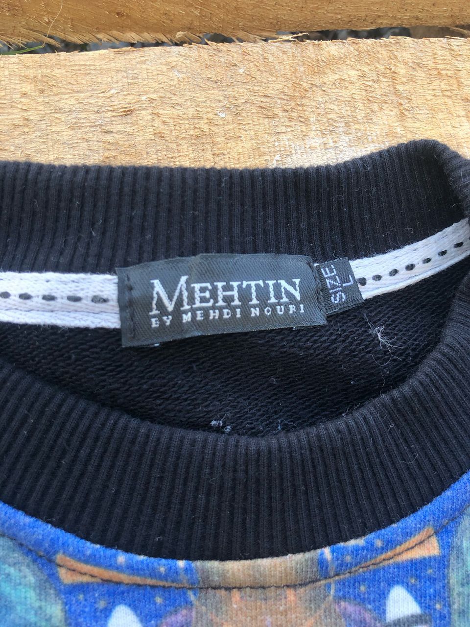 Designer MEHTIN by Mehdi Nouri Big Logo Sweatshirt Size US L / EU 52-54 / 3 - 3 Thumbnail