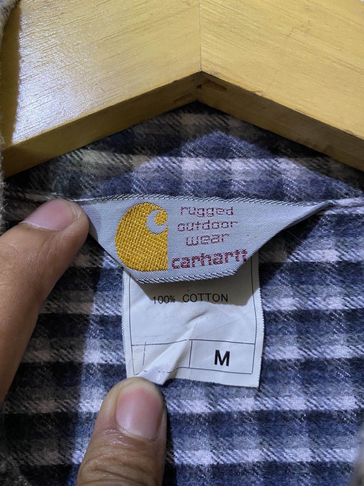 Carhartt Carhartt Long Plaid Shirt Women Size M / US 6-8 / IT 42-44 - 7 Thumbnail