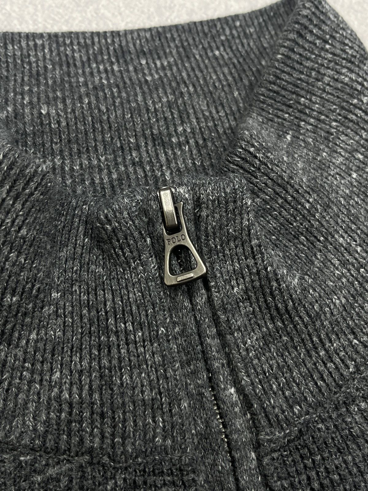 Polo Ralph Lauren Mens Polo Ralph Lauren Half Zip 1/4 Grey Pullover Y2K Rugby Size US L / EU 52-54 / 3 - 7 Thumbnail