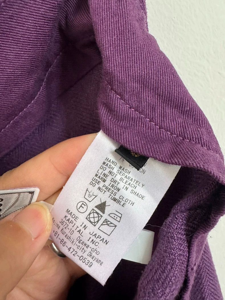 Kapital Kapital New Purple Kapital Linen Pants for Sale-2507 Size US 26 / EU 42 - 3 Thumbnail