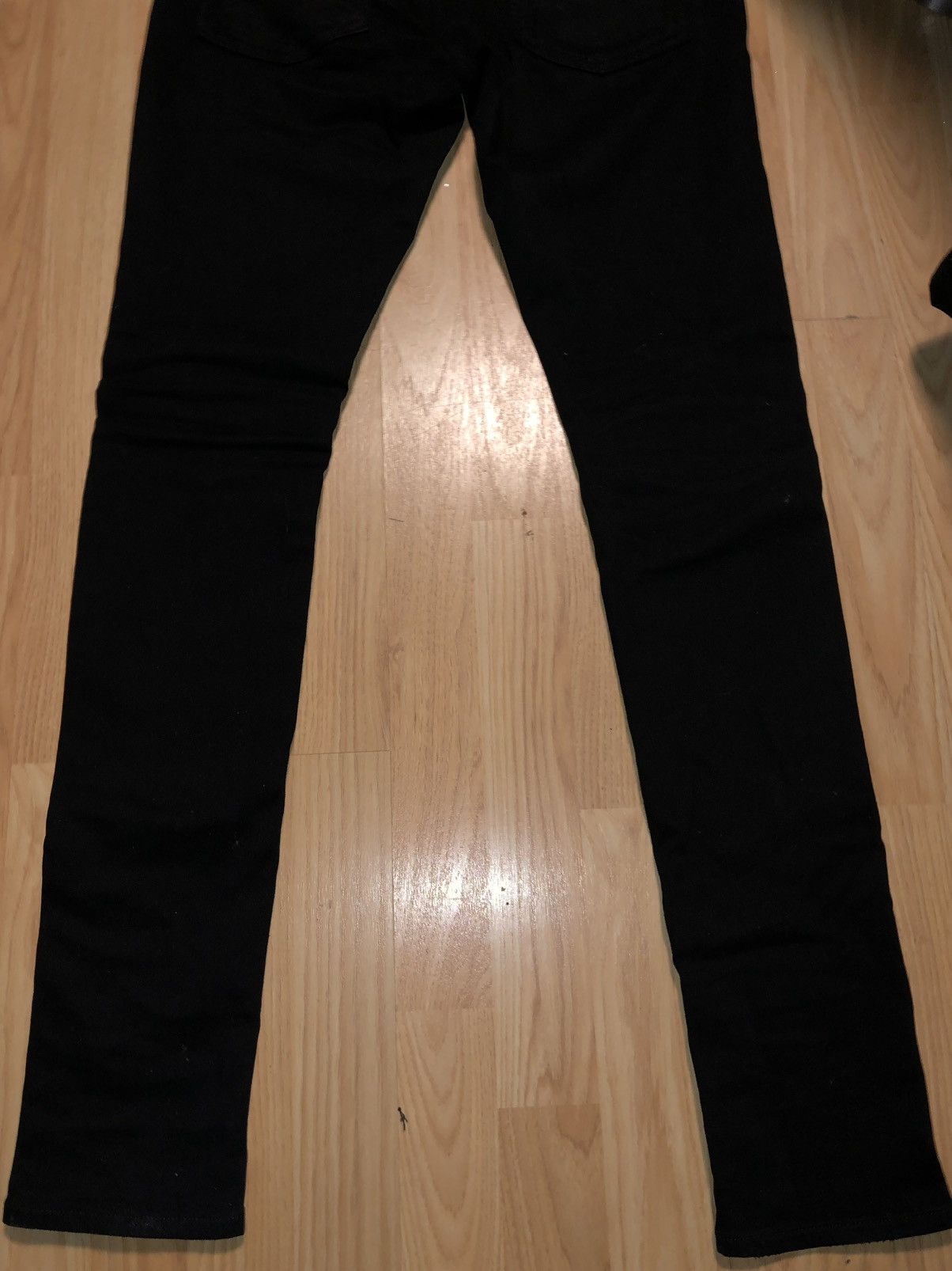 Amiri Amiri Black MX1 Distressed Skinny Jeans Size - 31 Size US 31 - 7 Thumbnail