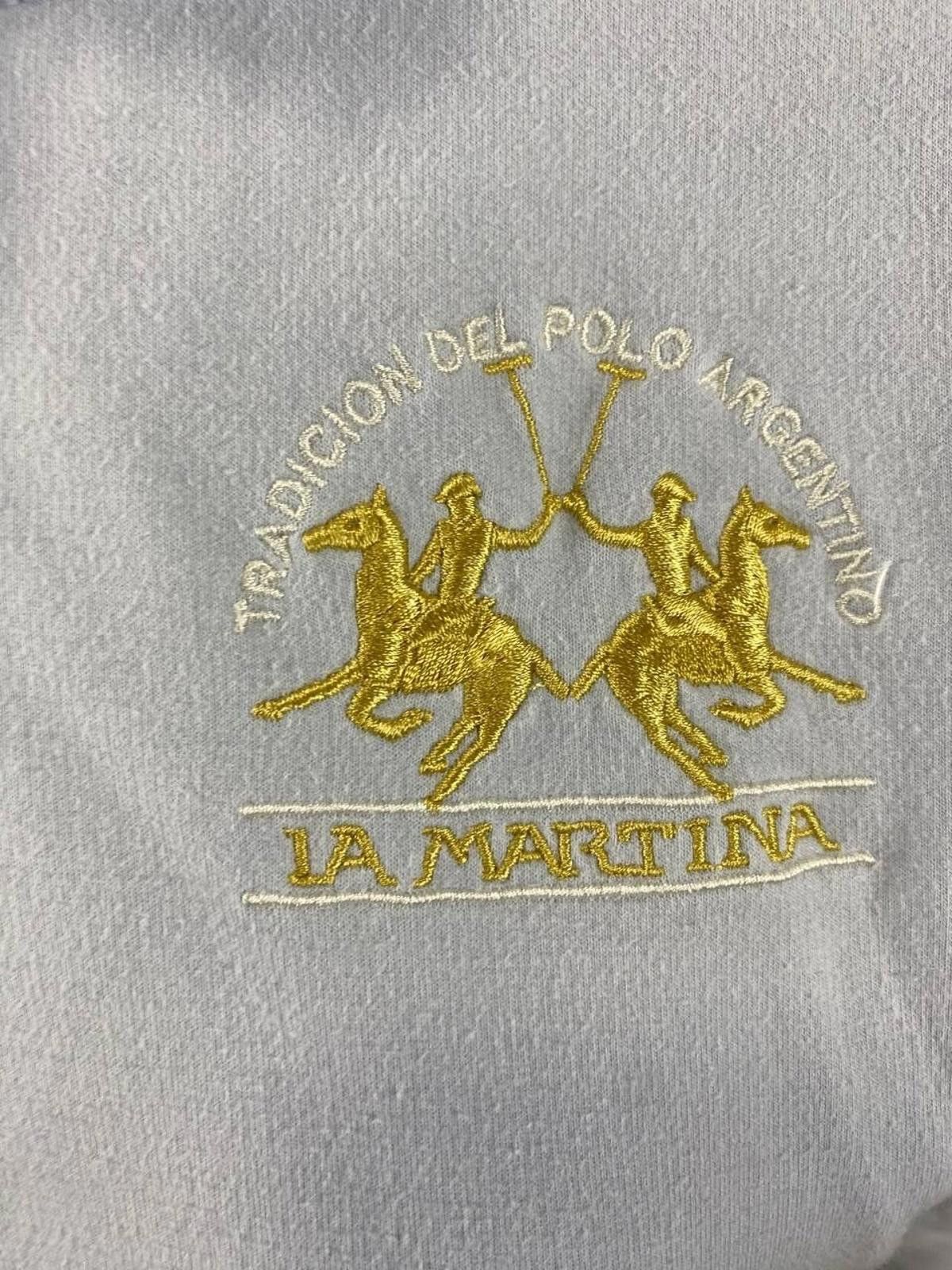 La Martina La Martina Blue KCC Polo Full Zip Track Jacket Size XXL Size XXL / US 16-18 / IT 52-54 - 3 Thumbnail