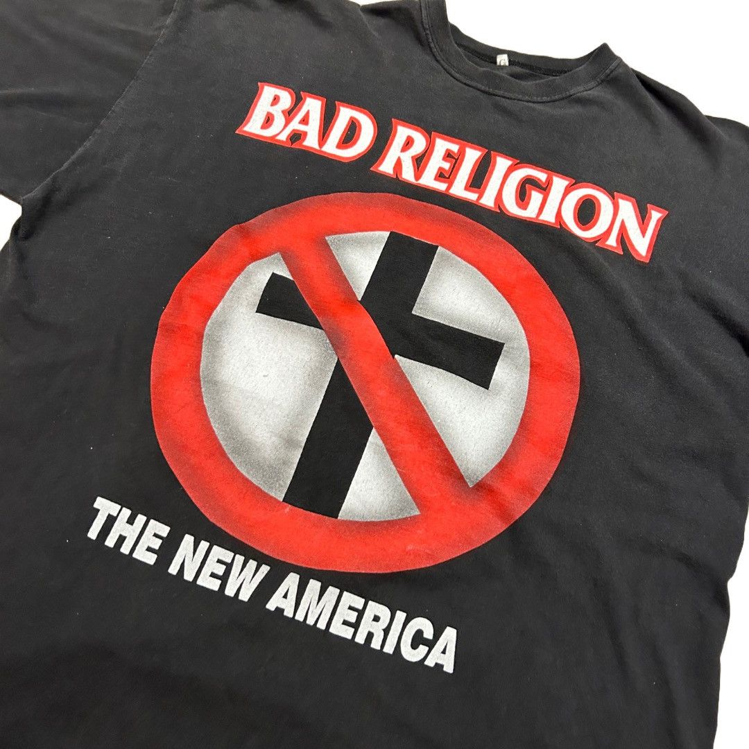 Band Tees × Vintage 2001 Bad Religion Tour Band Tee T Shirt Size Large Size US L / EU 52-54 / 3 - 2 Thumbnail