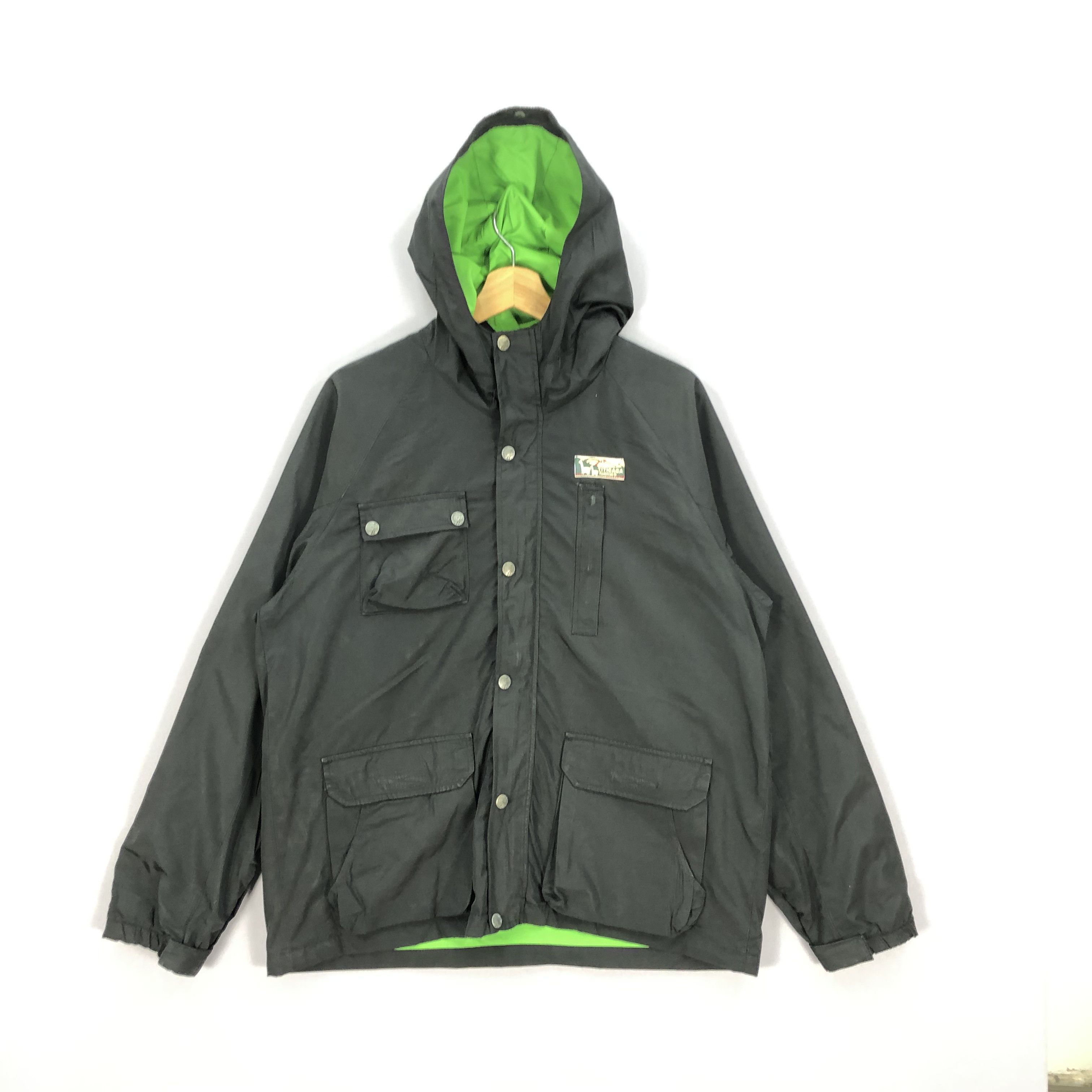 Japanese Brand × Vintage Vintage Titicaca Windbreaker Hoodie Coach Jackets Size US L / EU 52-54 / 3 - 2 Thumbnail