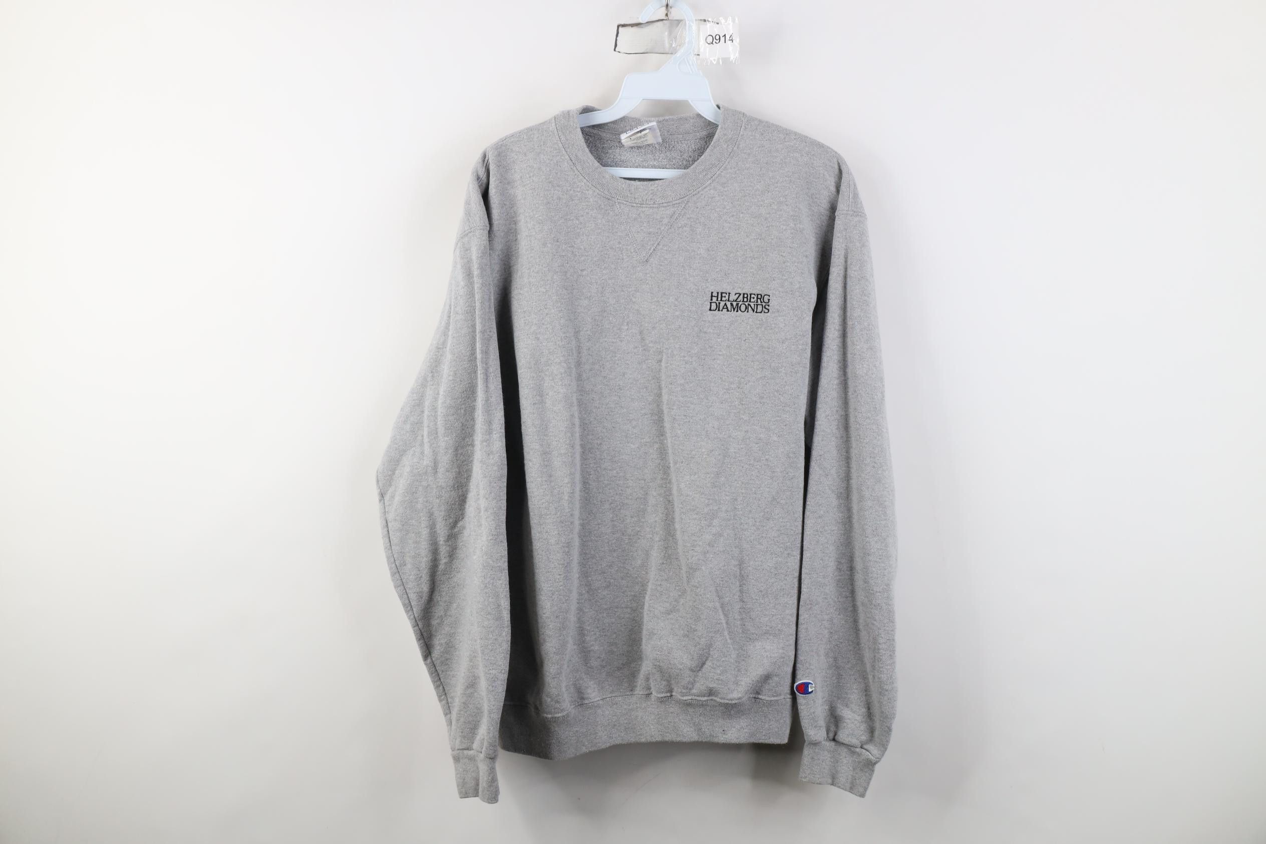 Champion Vintage 90s Y2K Champion Helzburg Diamonds Sweatshirt Size US M / EU 48-50 / 2 - 1 Thumbnail