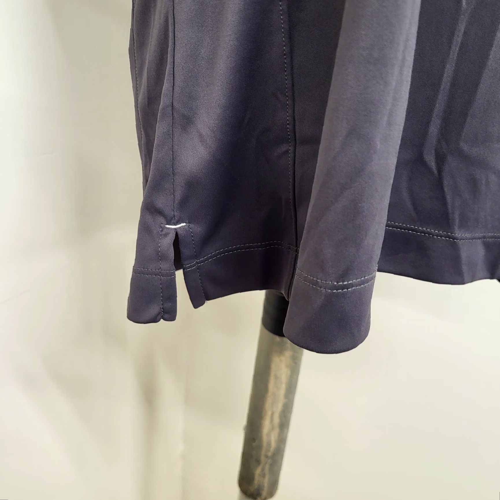 Vintage Slazenger Golf Shirt Women's Size Large Gray Sleeveless Zipper Tennis Pickleball Size L / US 10 / IT 46 - 6 Thumbnail