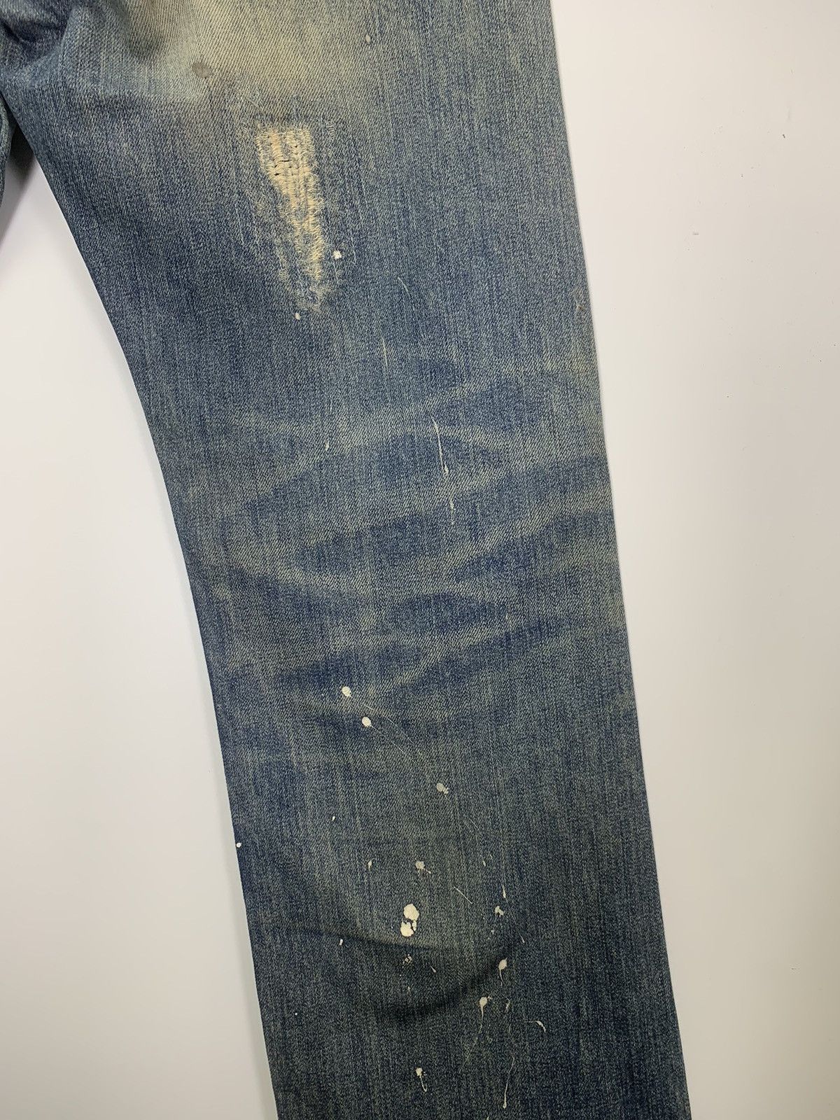 Takeo Kikuchi × Vintage Vintage Takeo Kikuchi distressed denim Size US 44 / EU 60 - 13 Thumbnail