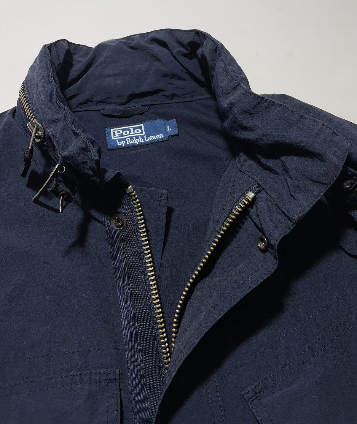 Vintage Vintage Polo Ralph Lauren Multi Pocket Jacket Size US L / EU 52-54 / 3 - 12 Thumbnail