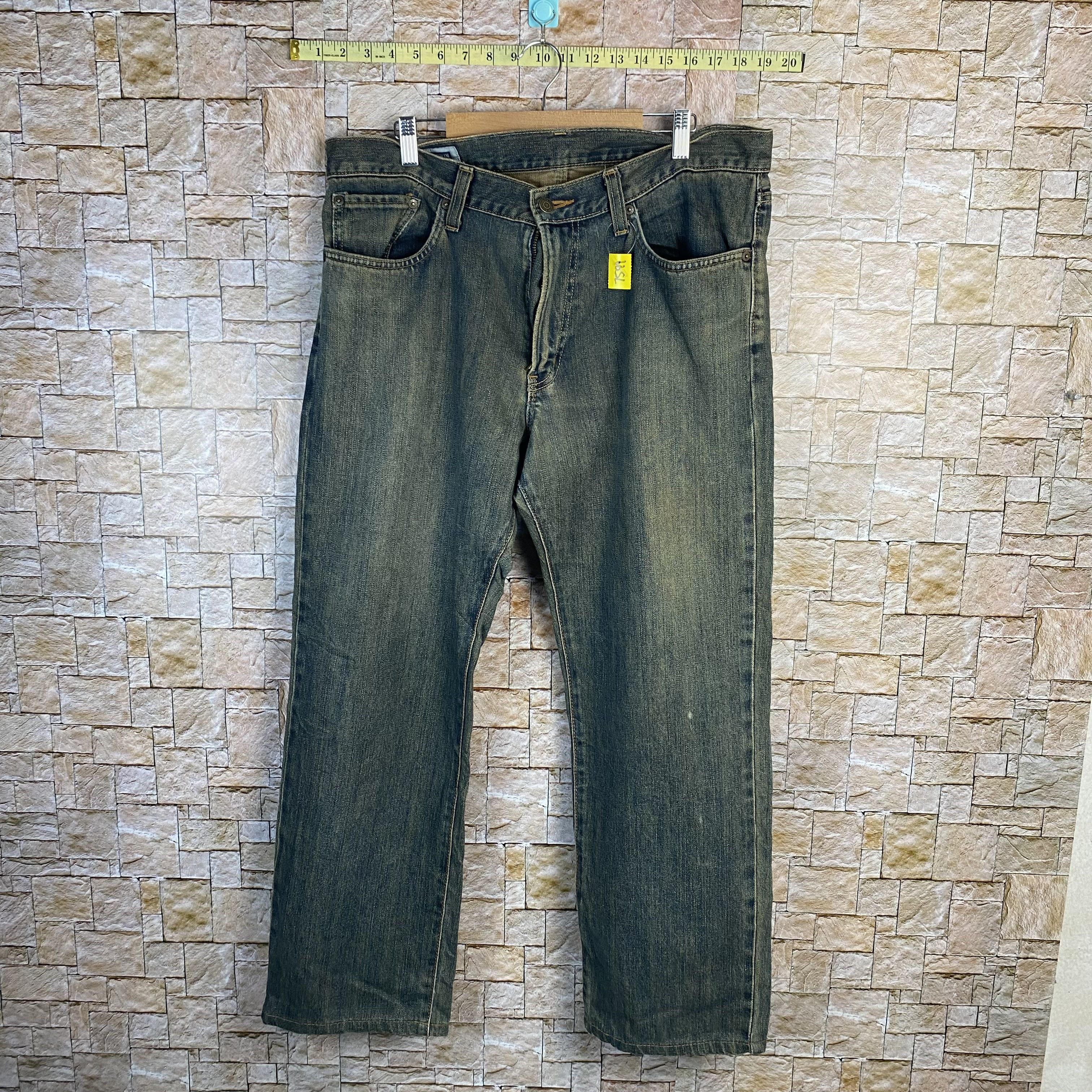 Edwin Edwin vintage Blue Denim Pants #7591 Size US 35 - 1 Thumbnail