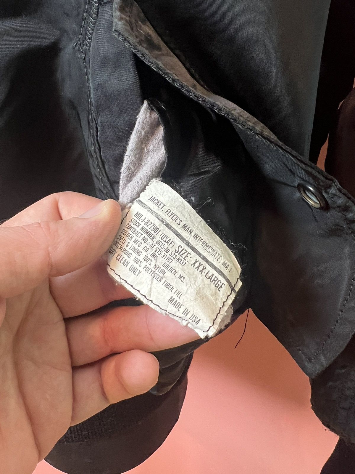 Vintage Ma-1 military bomber jacket vintage sale hype Size US M / EU 48-50 / 2 - 6 Thumbnail