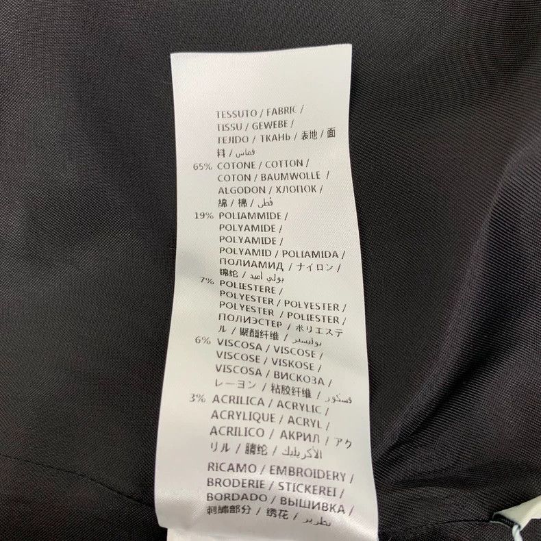 Gucci Gucci Black logo jacquard full-print cotton single-breasted Size XS / US 0-2 / IT 36-38 - 8 Thumbnail