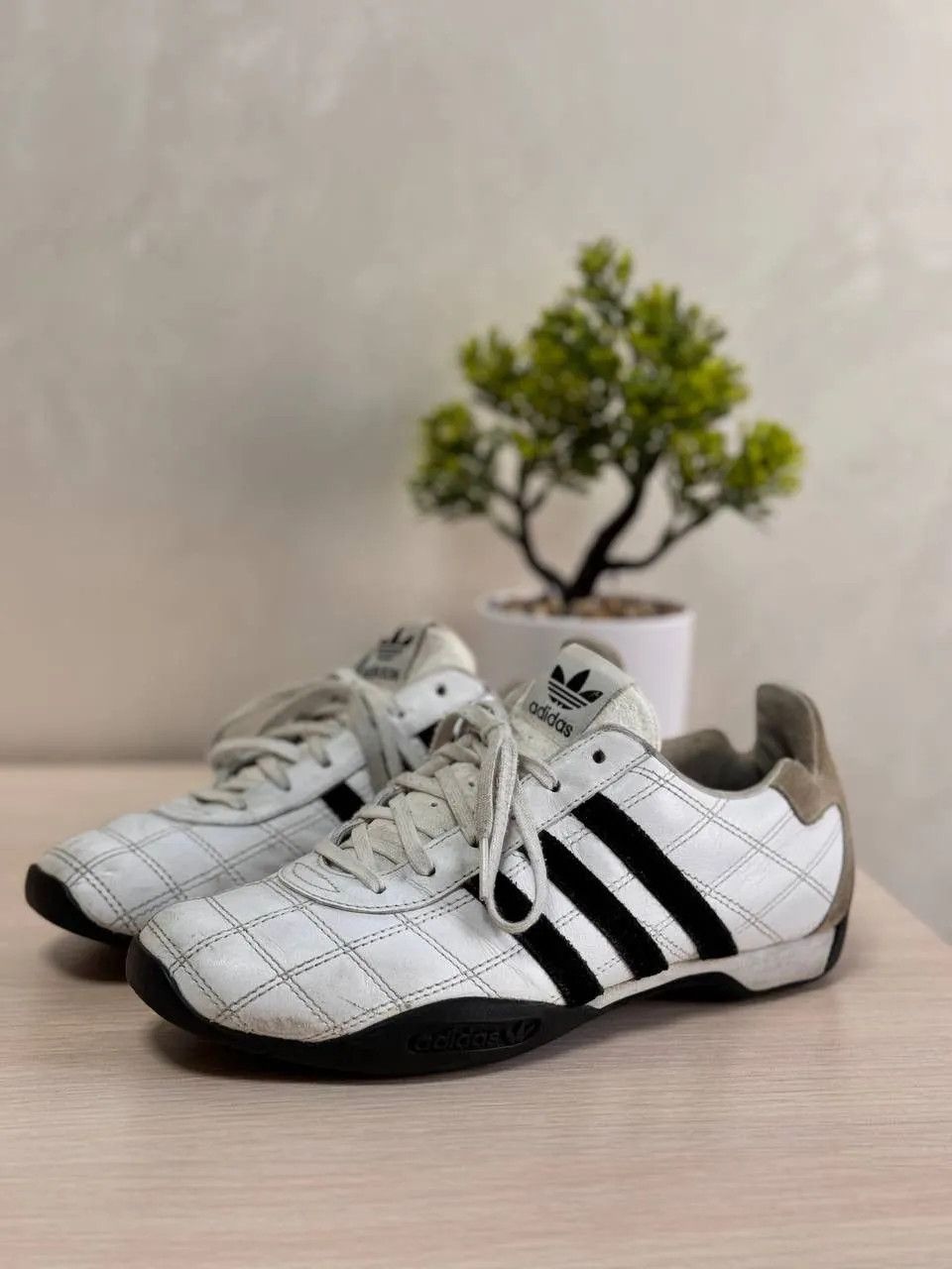 Adidas × Vintage VINTAGE TUSCANY LEATHER SHOES SNEAKERS Y2K F1 Moto Size US 6 / IT 36 - 1 Thumbnail