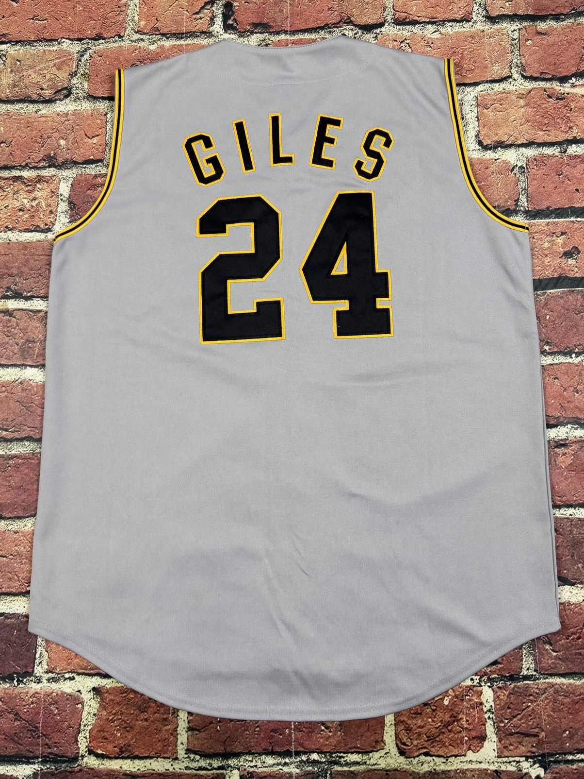 Russell Athletic Vintage Pittsburgh Pirates Brian Giles #24 Sleeveless Jersey Size US M / EU 48-50 / 2 - 2 Thumbnail