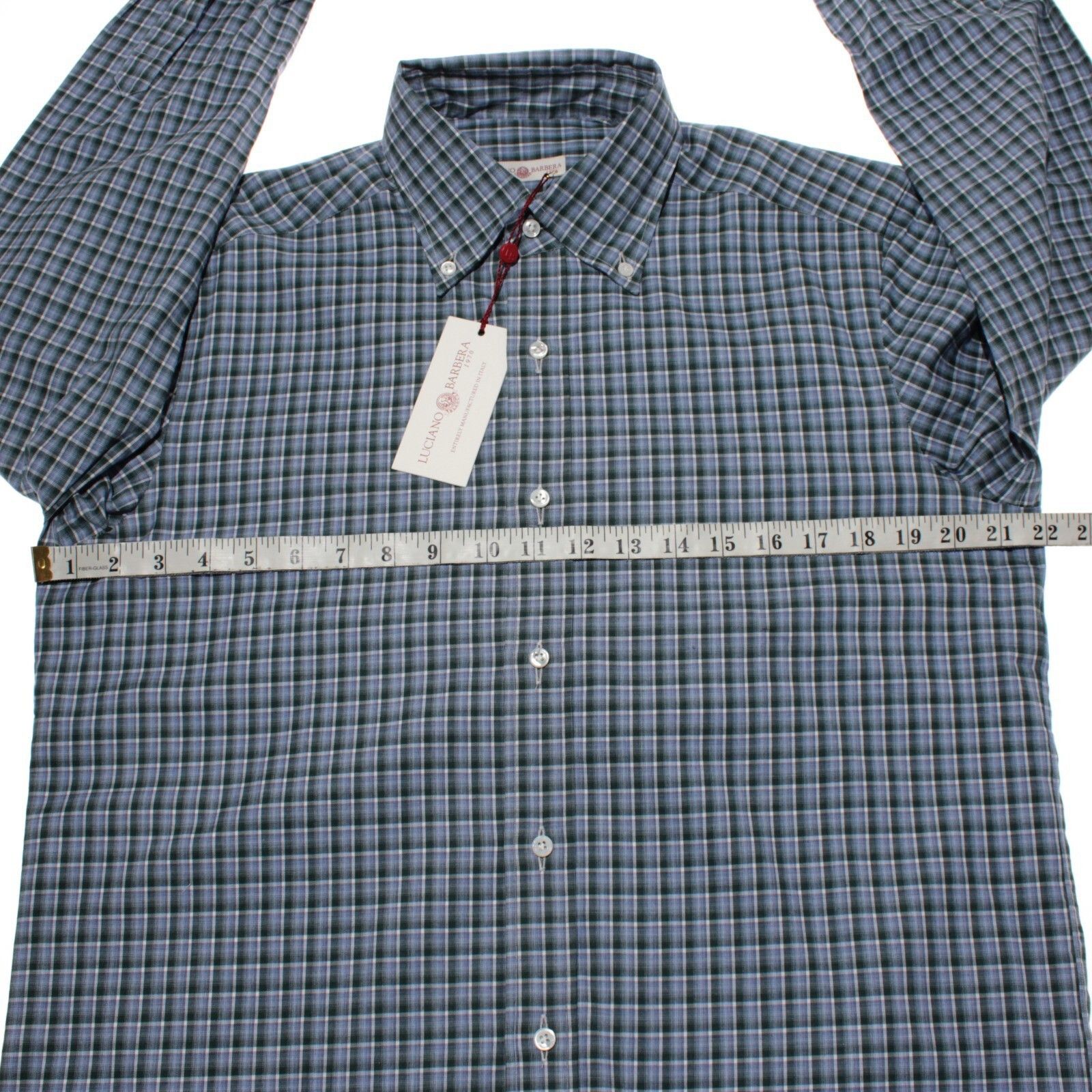 Luciano Barbera Luciano Barbera New with tags Shirt Size M US In Blue Size US M / EU 48-50 / 2 - 7 Thumbnail