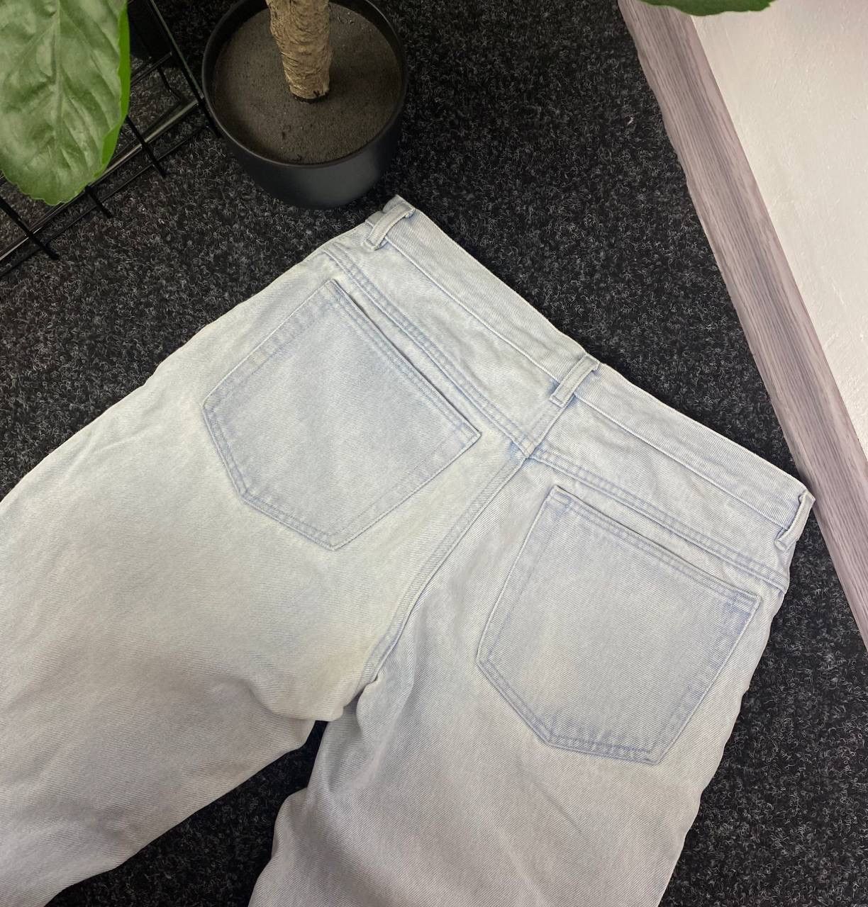Hugo Boss × Vintage 80s Hugo Boss Vintage Denim Pants Baby Blue Baggy Size US 32 / EU 48 - 8 Thumbnail
