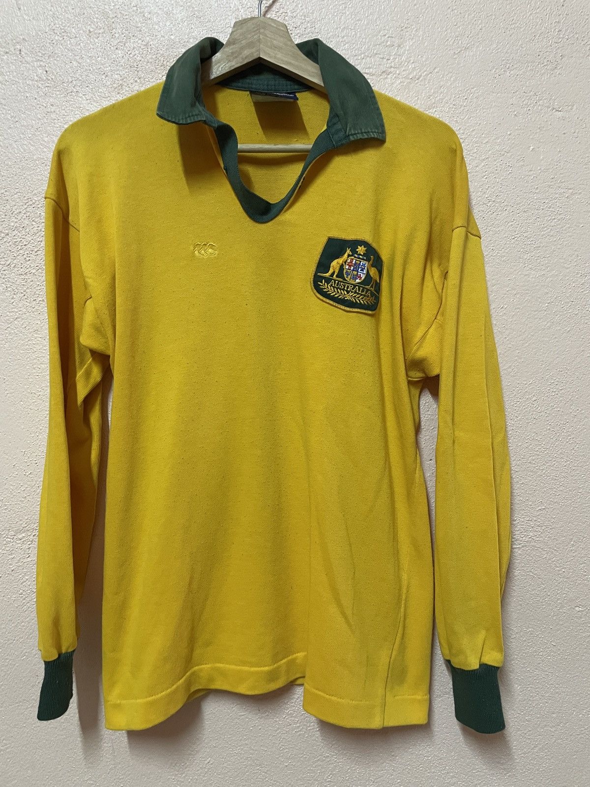 Canterbury of New Zealand × Sterling Ruby × Vintage Australian Wallabies Canterbury Vintage Long Sleeve 90’s Size US M / EU 48-50 / 2 - 1 Thumbnail