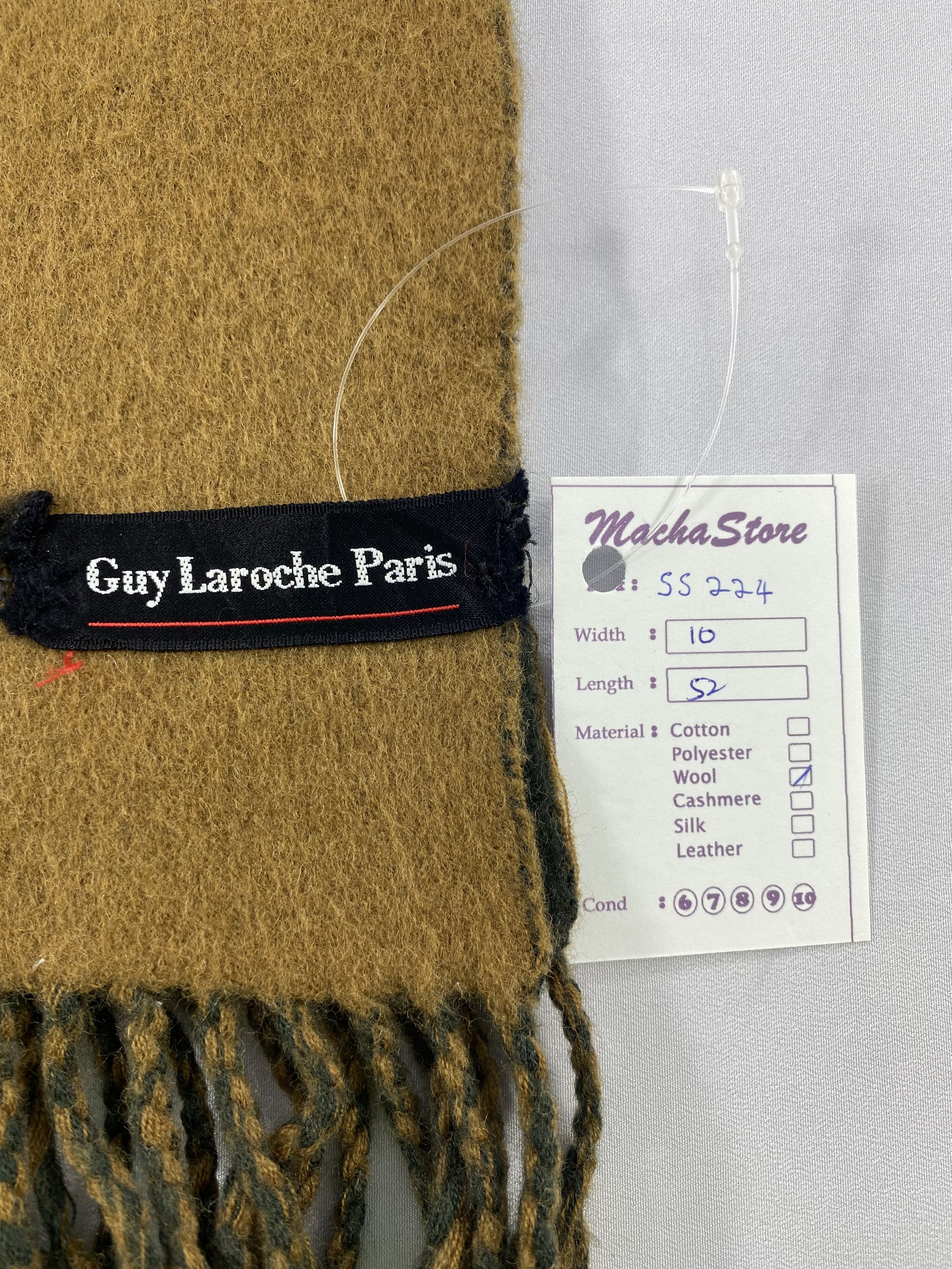 Guy Laroche Guy Laroche Scarf / Muffler / Neckwear Size ONE SIZE - 6 Thumbnail