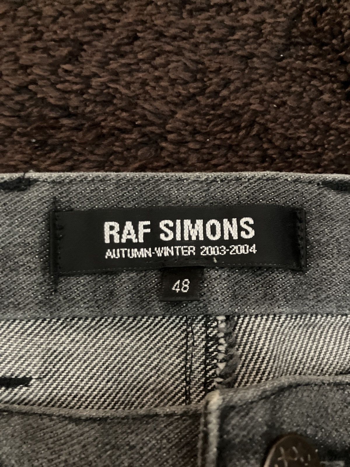 Raf Simons RAF SIMONS AW2003-2004 Jeans size 48 Size US 32 / EU 48 - 12 Thumbnail