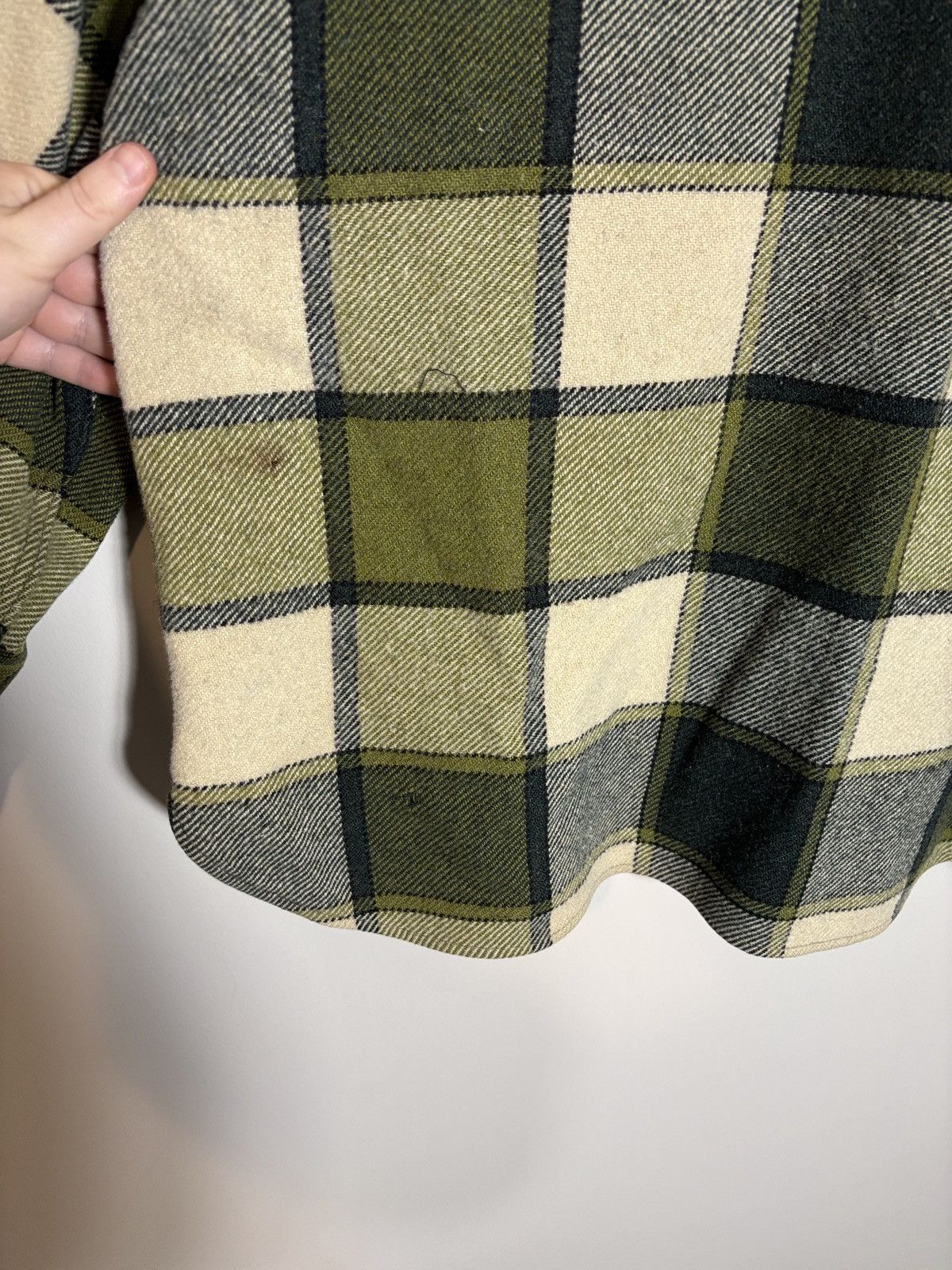 Vintage Vintage Montgomery Ward Heavy Flannel Shirt Jacket Size US L / EU 52-54 / 3 - 6 Thumbnail