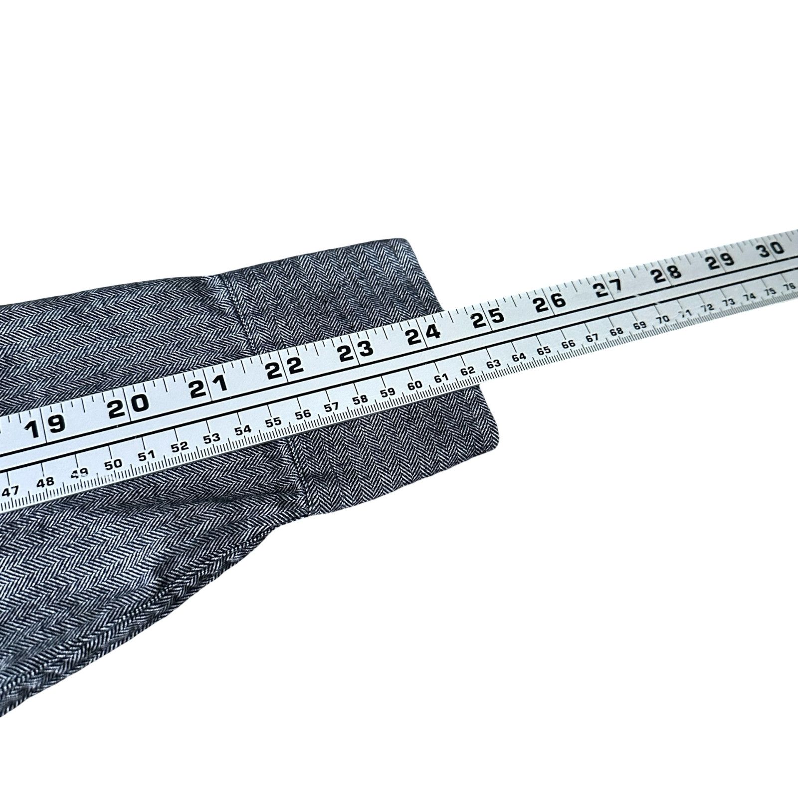 UNTUCKit Untuckit Flannel Shirt Men’s Medium Gray Hemsworth Slim Size US M / EU 48-50 / 2 - 8 Thumbnail