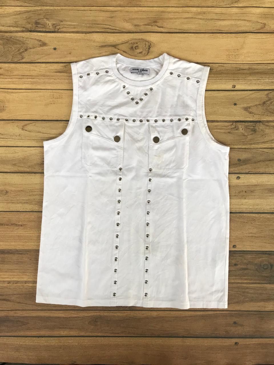 Opening Ceremony Opening ceremony full metal ring tanktop Size S / US 4 / IT 40 - 1 Thumbnail