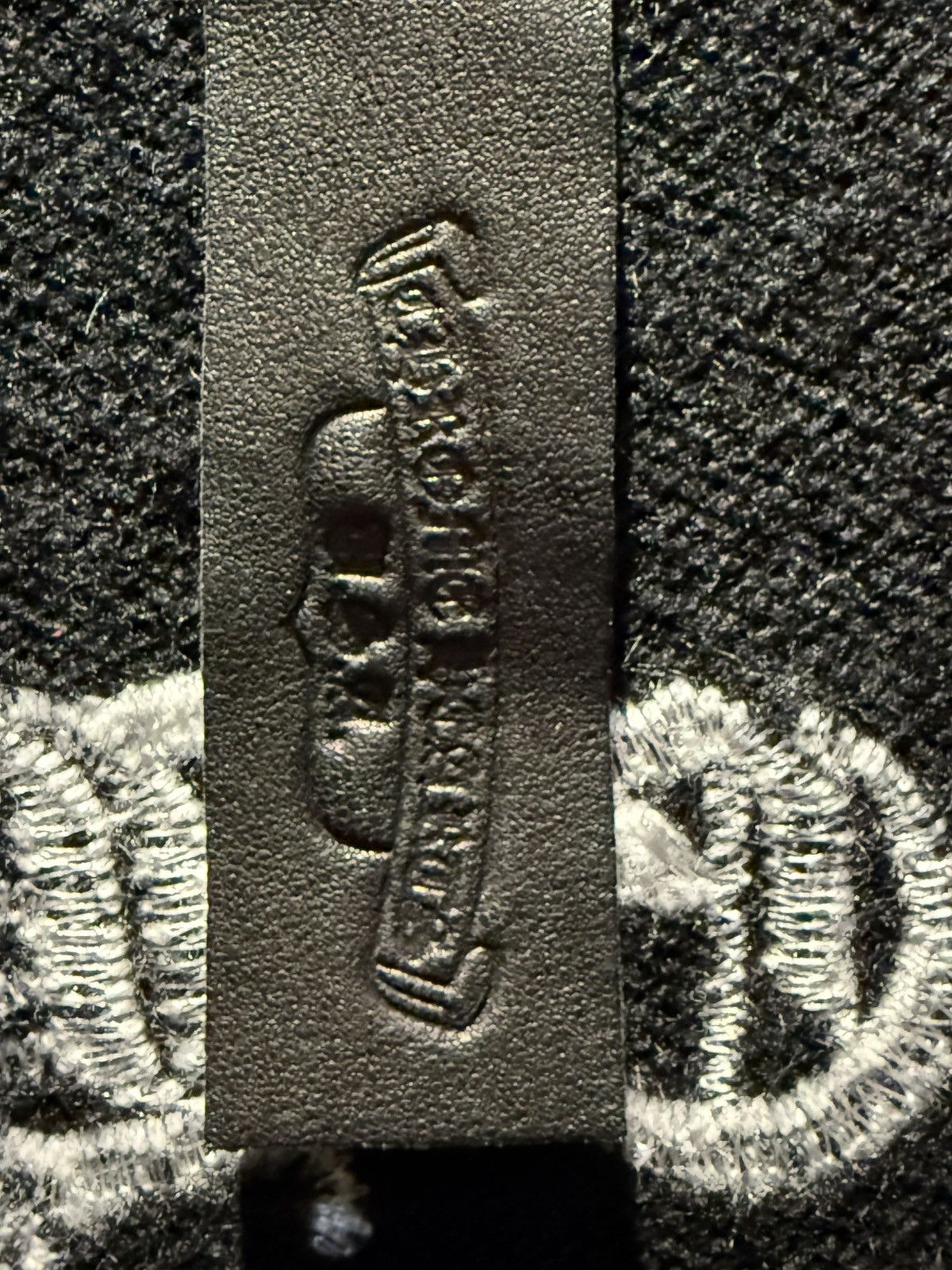 Chrome Hearts cashmere triple cross patch cardigan