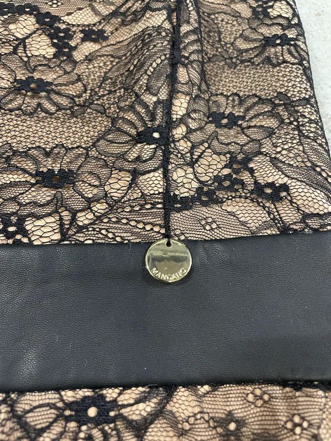 Vintage 2000s Mangano Lace Black Dress Size S / US 4 / IT 40 - 9 Thumbnail
