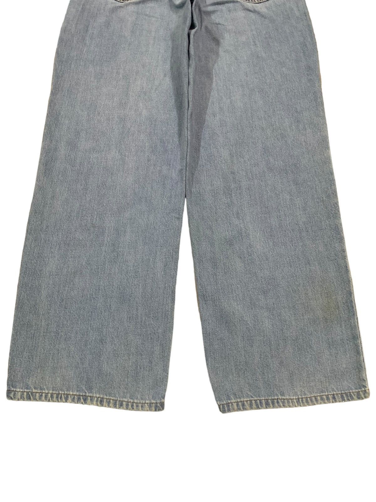 Levi's Vintage 90s Levis 529 White Tab Blue Washed Baggy Jeans Size US 33 - 13 Thumbnail
