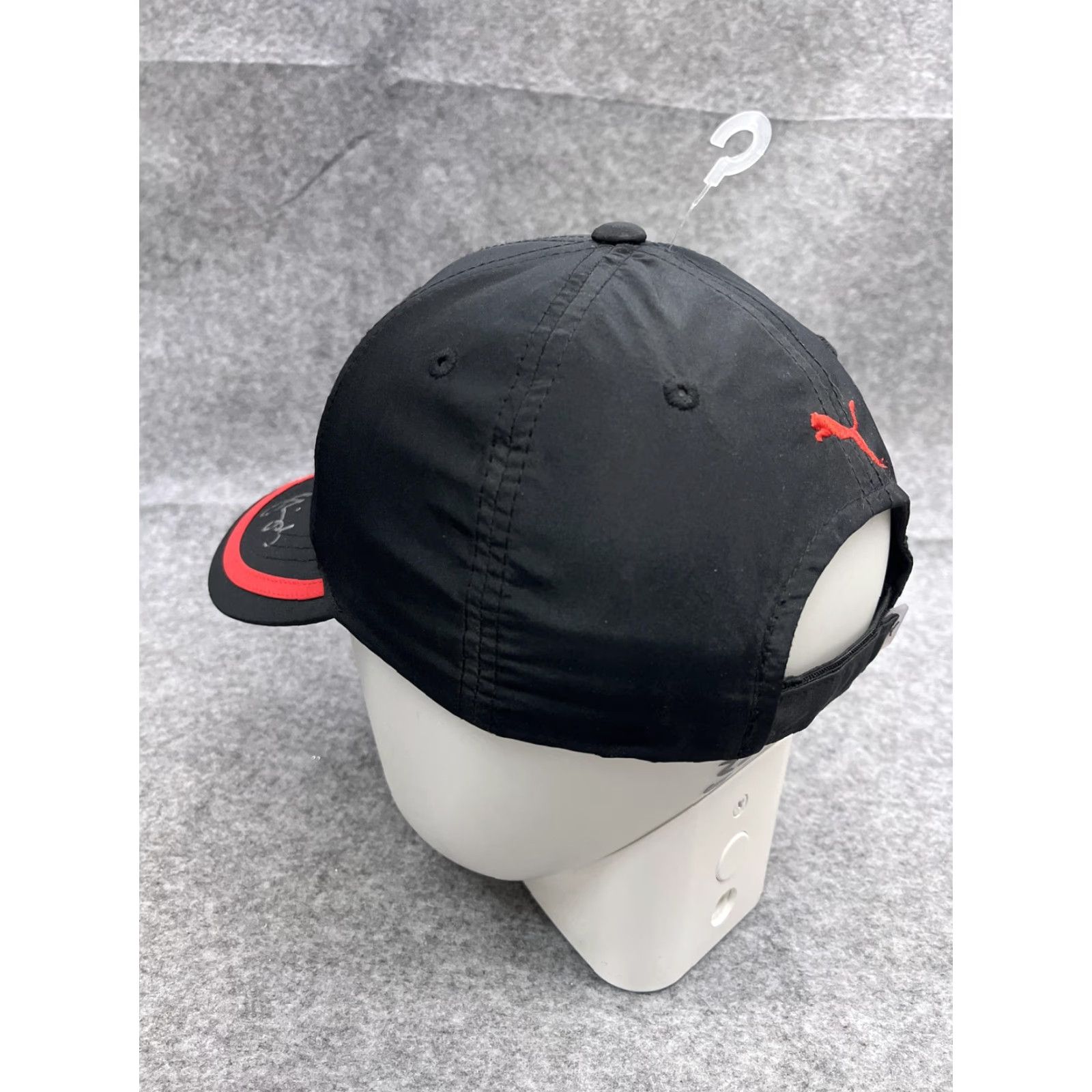 Puma PUMA Hat Cap Strap Back Mens One Size Black Oracle Team USA Autographed Sailing Size ONE SIZE - 6 Thumbnail