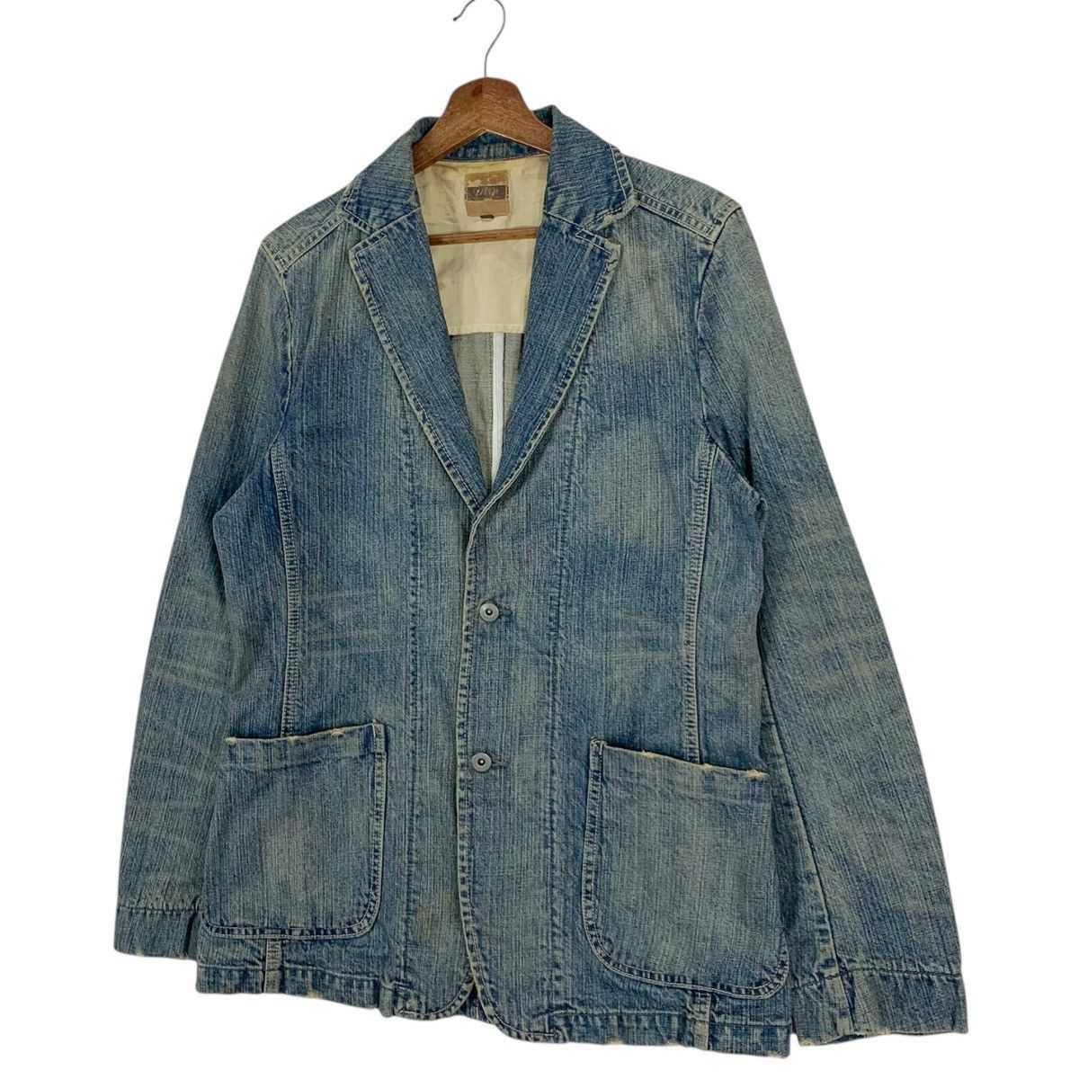 Japanese Brand × Vintage Vintage PTTP Power to the People Denim Jacket Size US XL / EU 56 / 4 - 3 Thumbnail