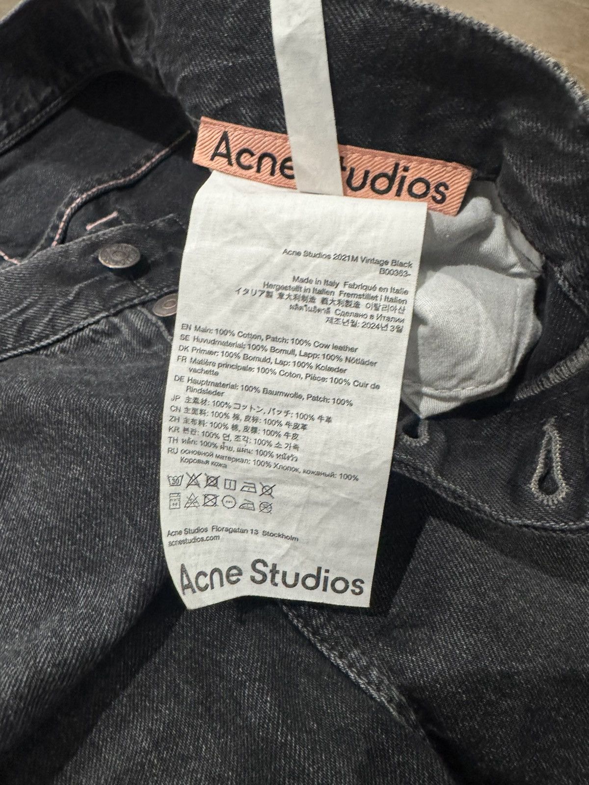 Acne Studios Acne Studios 2021M jeans Size US 32 / EU 48 - 4 Thumbnail