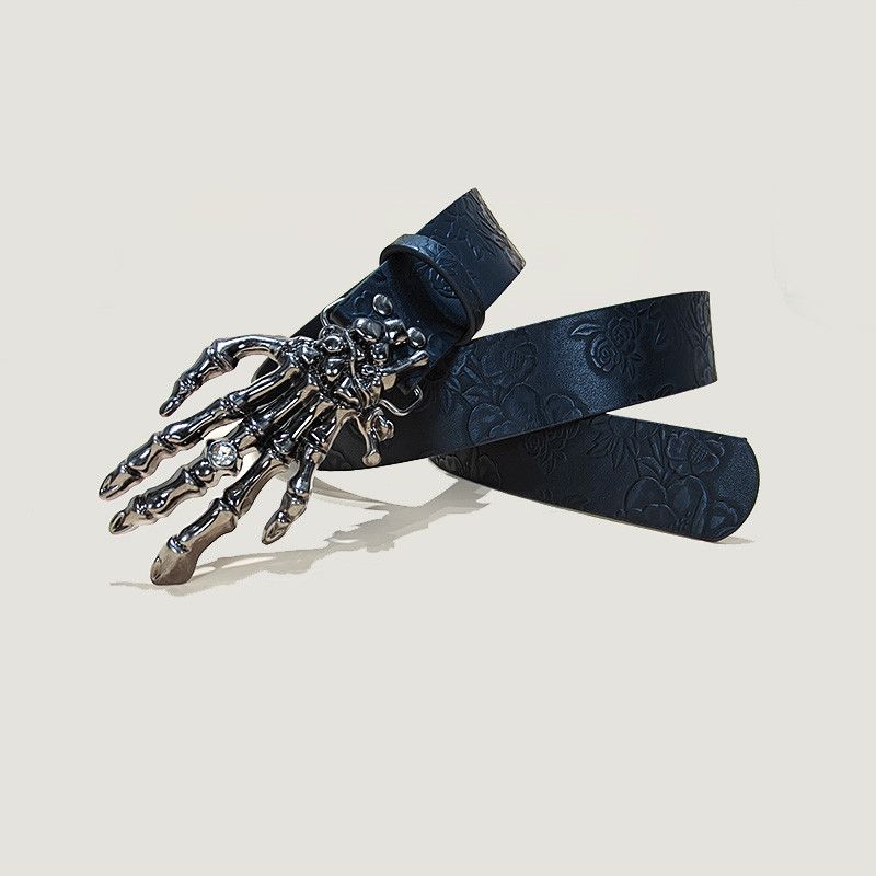 Japanese Brand Rhinestone Skeleton Hand Belt Size ONE SIZE - 2 Thumbnail